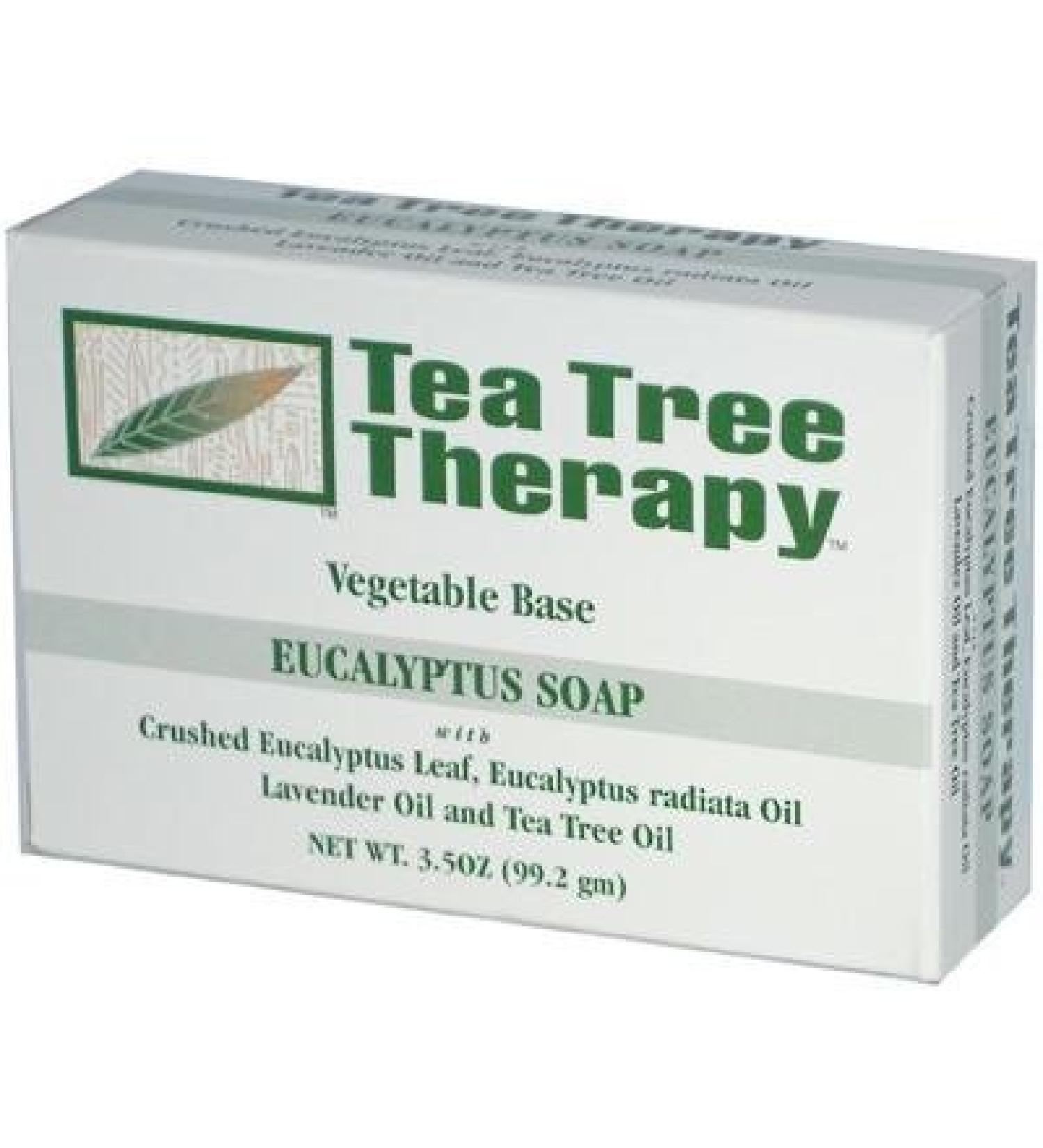 Tea Tree Therapy Soap Eucalyptus 3.5 Oz by Tea Tree Therapy