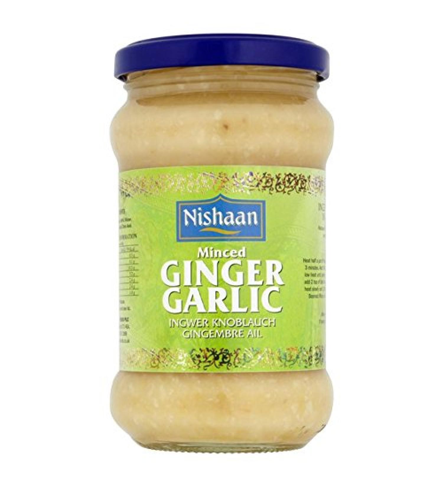 Nishaan Nishaan Chopped Ginger & Garlic 283g