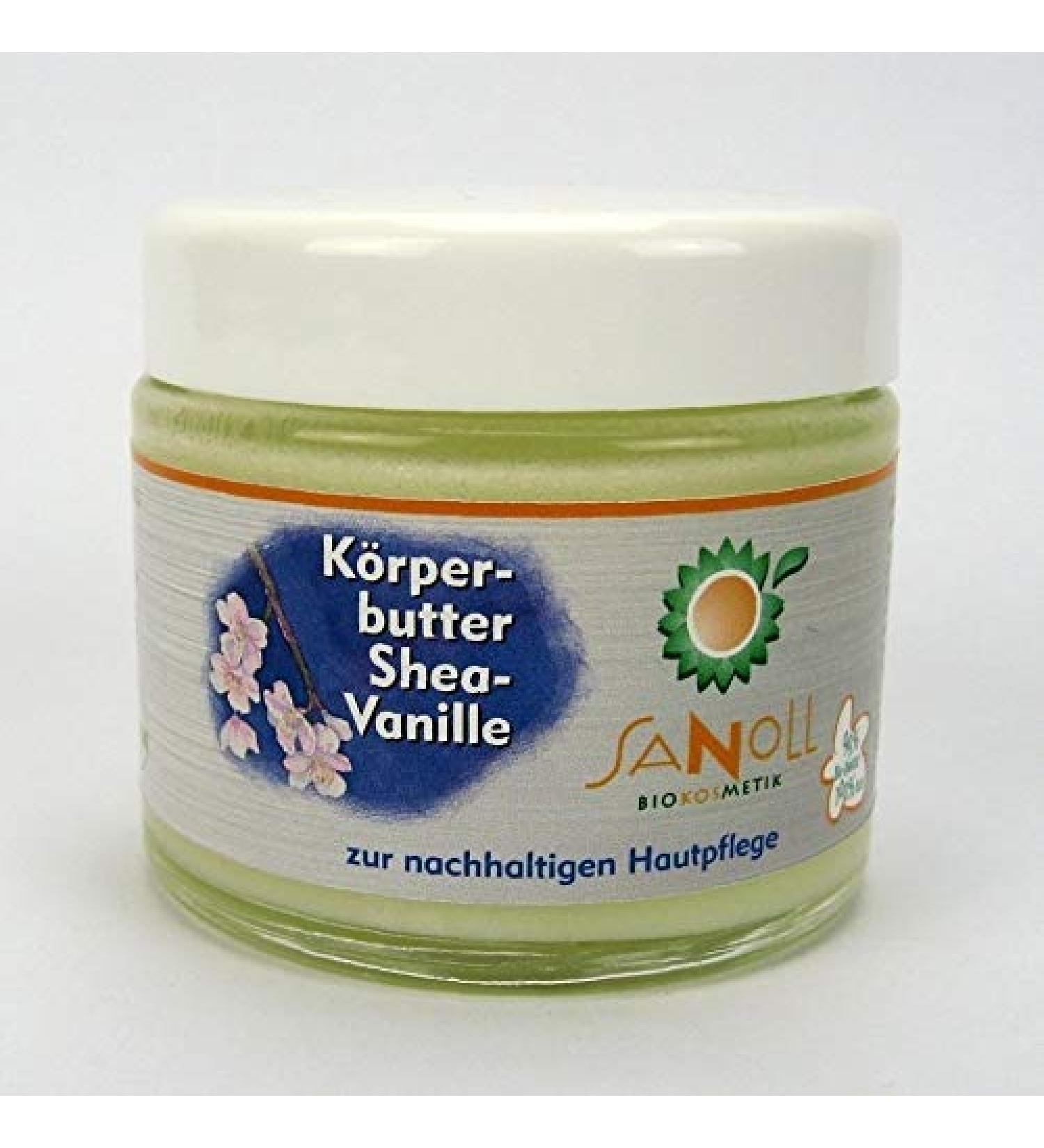 Sanoll body butter Shey-vanilla 100 ml