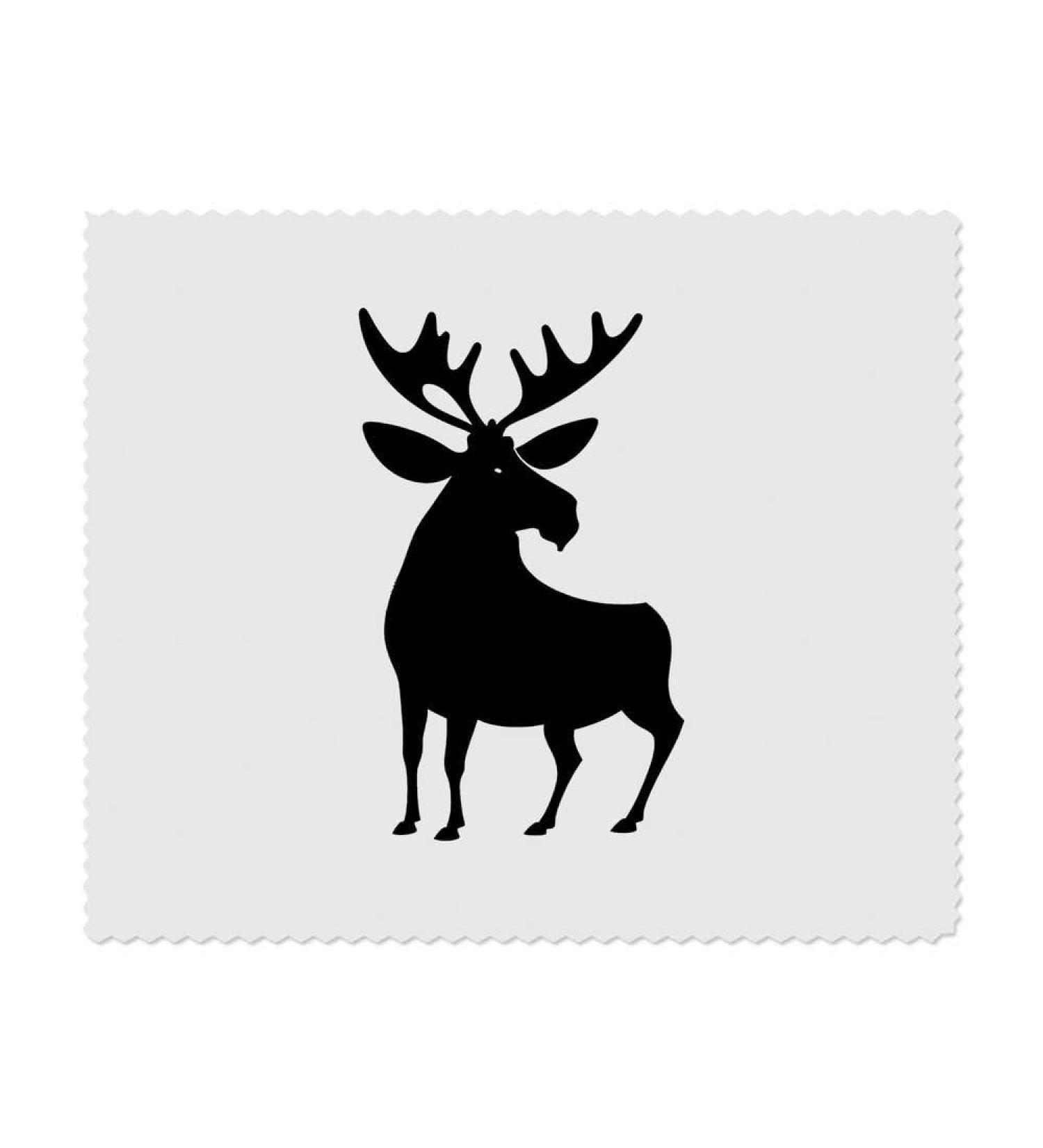 Buy 2 x Moose Silhouette Microfiber Cleaning Cloths - Premium Quality Eco-Friendly International Shipping Available - Buy Online on GoSupps.com
