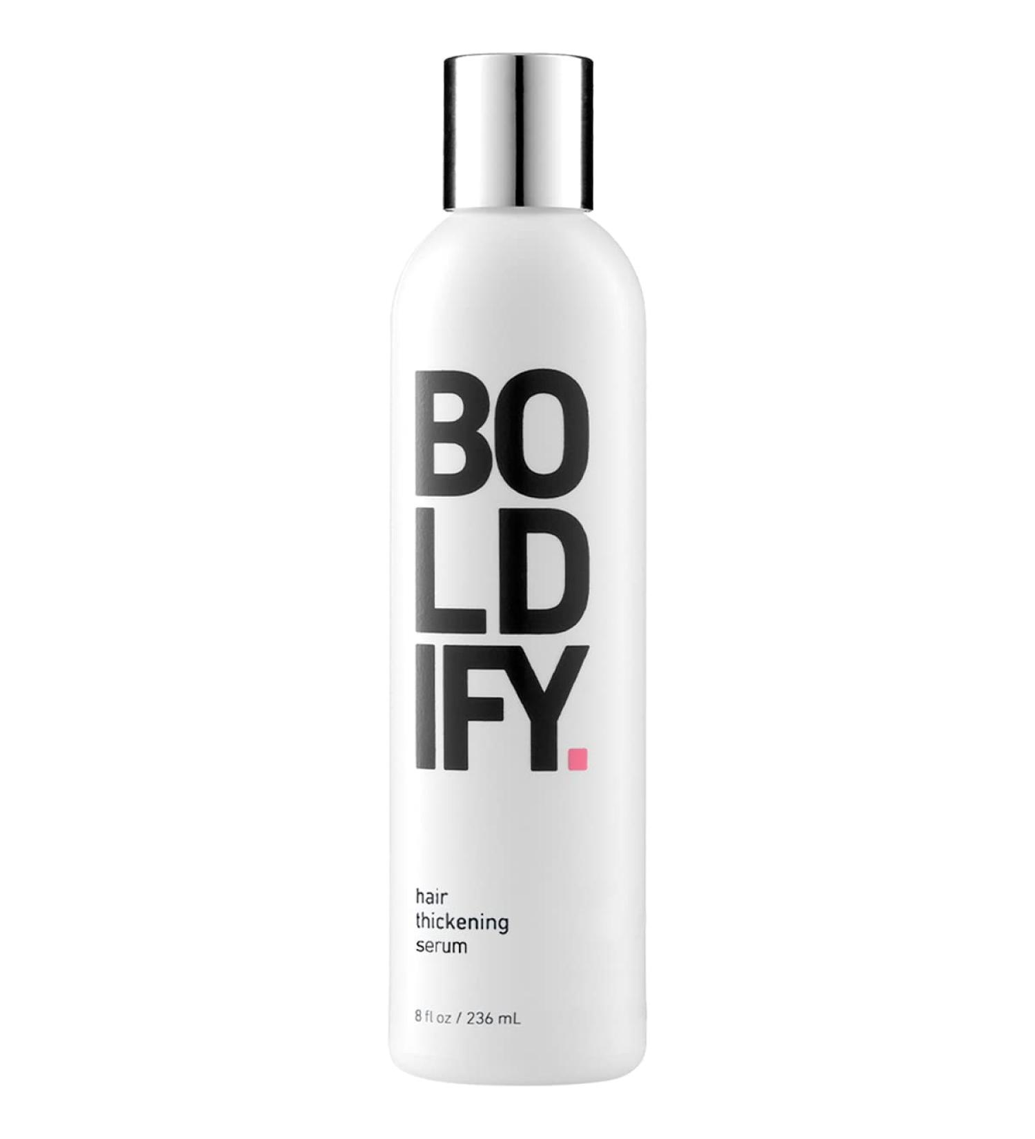 Boldify Hair Thickening Serum - Instant 3-in-1 Volumizer for Fine Hair - 8oz - Buy Online on GoSupps.com