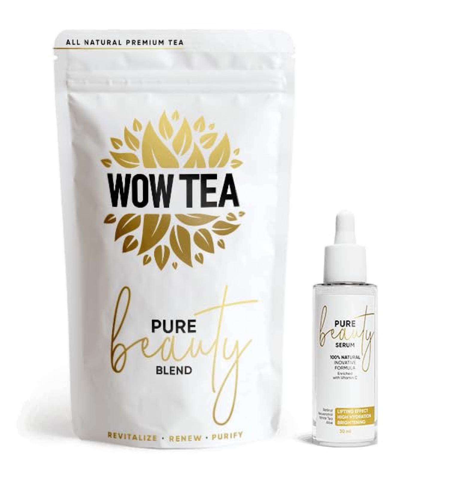  WOW TEA WOW TEA: Pure Beauty Tea & Pure Beauty Serum - Buy Online on GoSupps.com