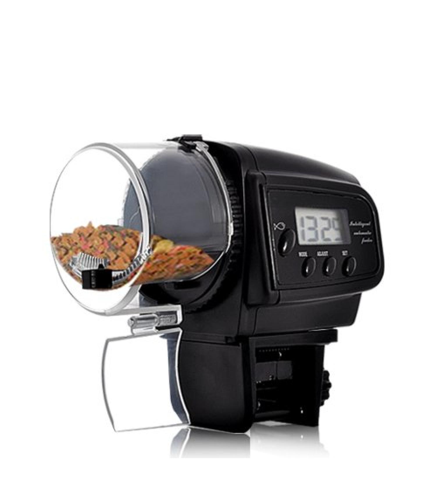 2009D BW Aquarium Auto Fish Feeder with LCD Display (Anti-Jam Design) - Shop Now - Buy Online on GoSupps.com