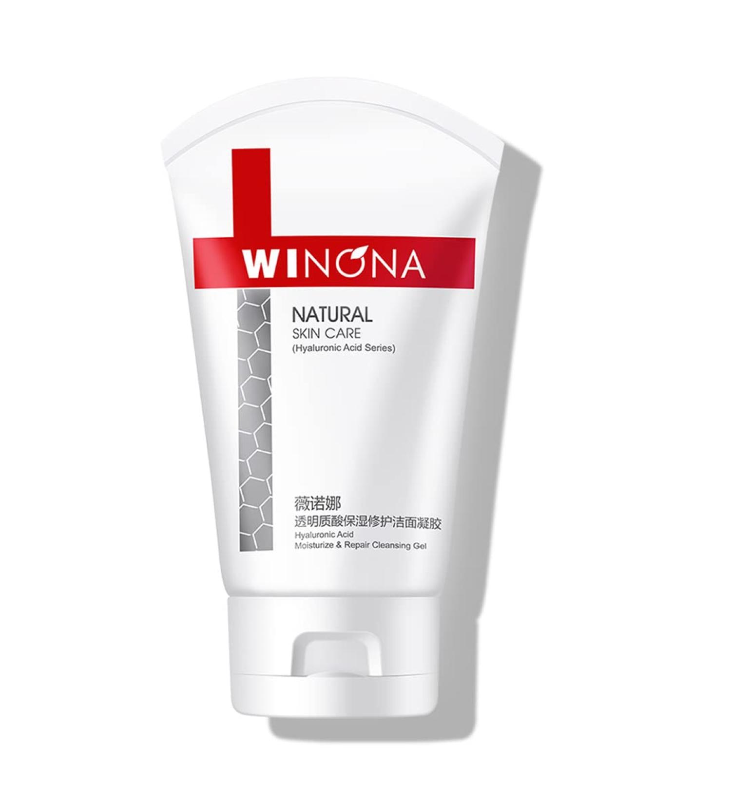WINONA Skin Care Facial Cleanser Gel with Hyaluronic Acid for Face Washing Gentle Hydrating Soothing 2.83oz Type A - Buy Online on GoSupps.com