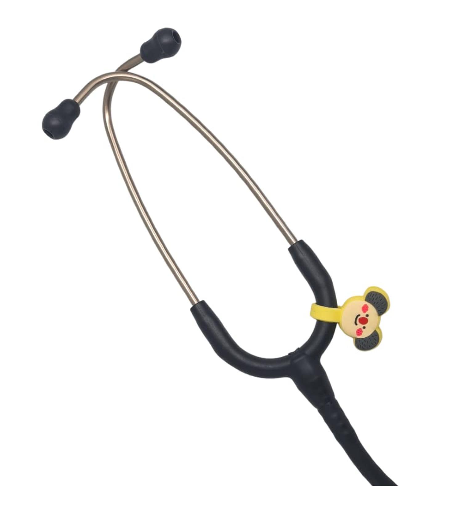 Stethoscope Charms Clip - Adorable Koala & Yellow Medical Gift for Healthcare Professionals - Buy Online on GoSupps.com