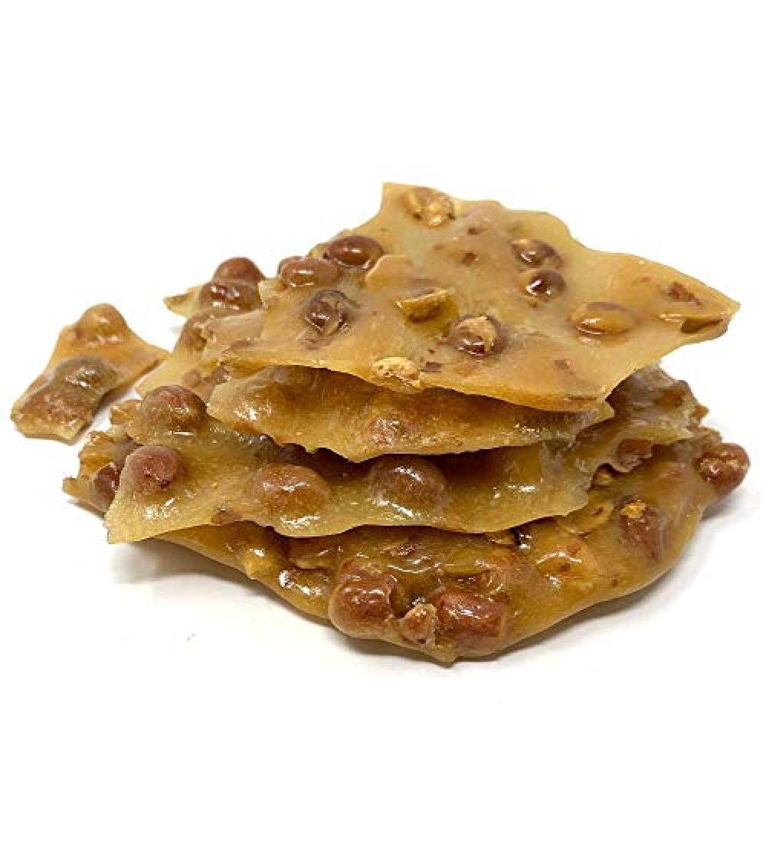 Andy Anand Sugar-Free Peanut Brittle - Handmade Vegan Gift Box with Greeting Card - Delicious Crunchy Treat for Birthday, Anniversary, Christmas - 1 lb - Buy Online on GoSupps.com