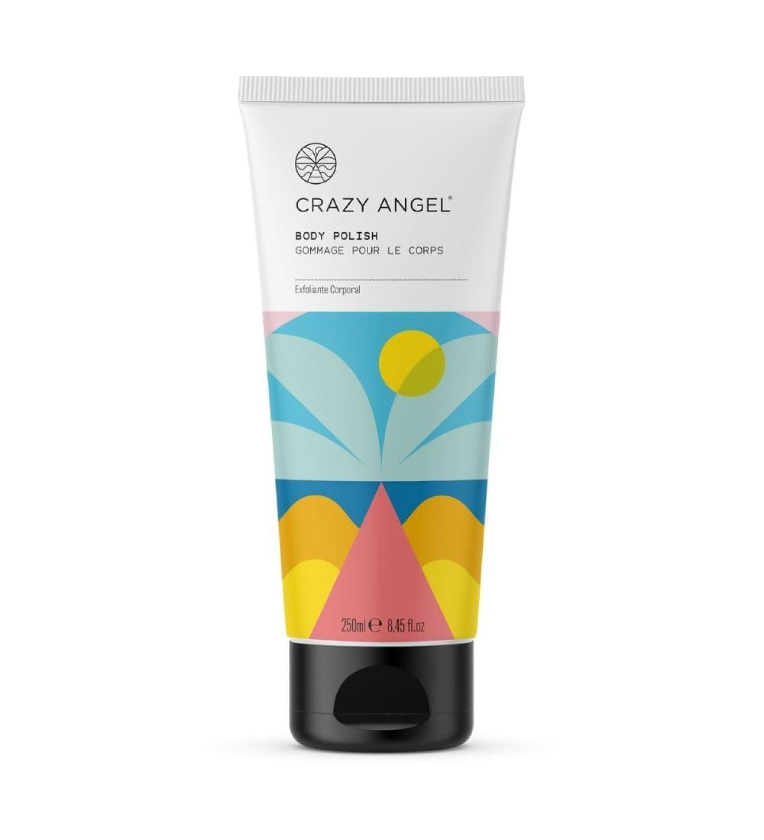 Crazy Angel Vegan Body Polish. Tan Removing Exfoliator. Made in UK. 250ml. - Buy Online on GoSupps.com