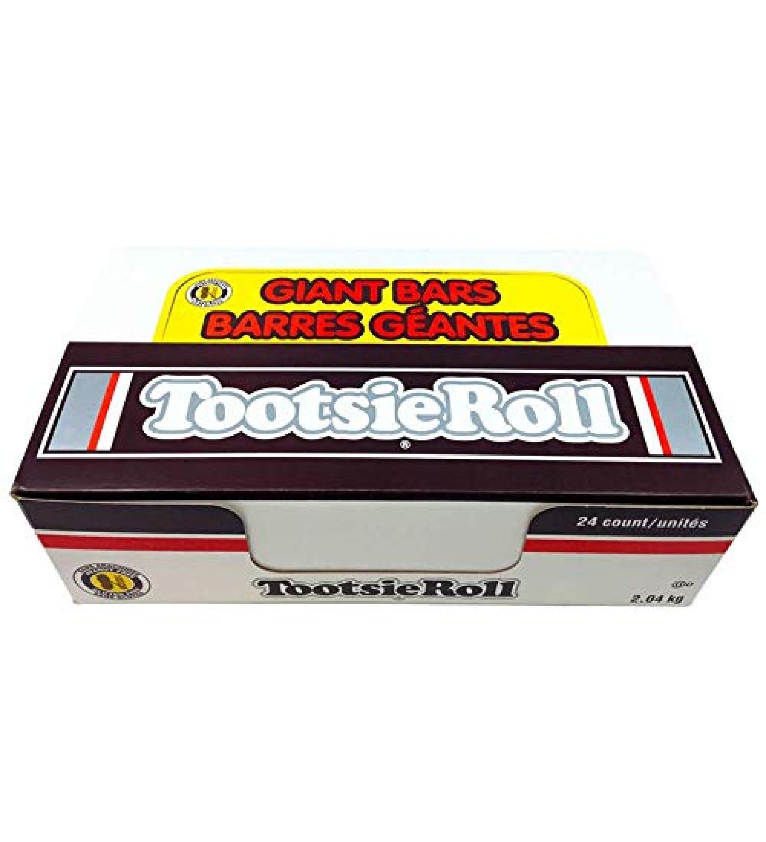 Tootsie Roll Giant Bars Candy 85g (24 Count) - Buy Online on GoSupps.com