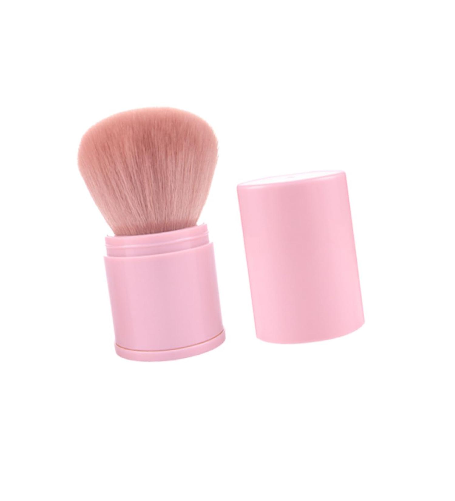 DOITOOL Makeup Cosmetics Blush Brush Face Brush Face Powder Brush Powder Cream Brush Retractable Blush Brush Loose Powder Brush Highlighters Powder Puff Pink Foundation Make up Travel 8.3x3.3cm Pink - Buy Online on GoSupps.com