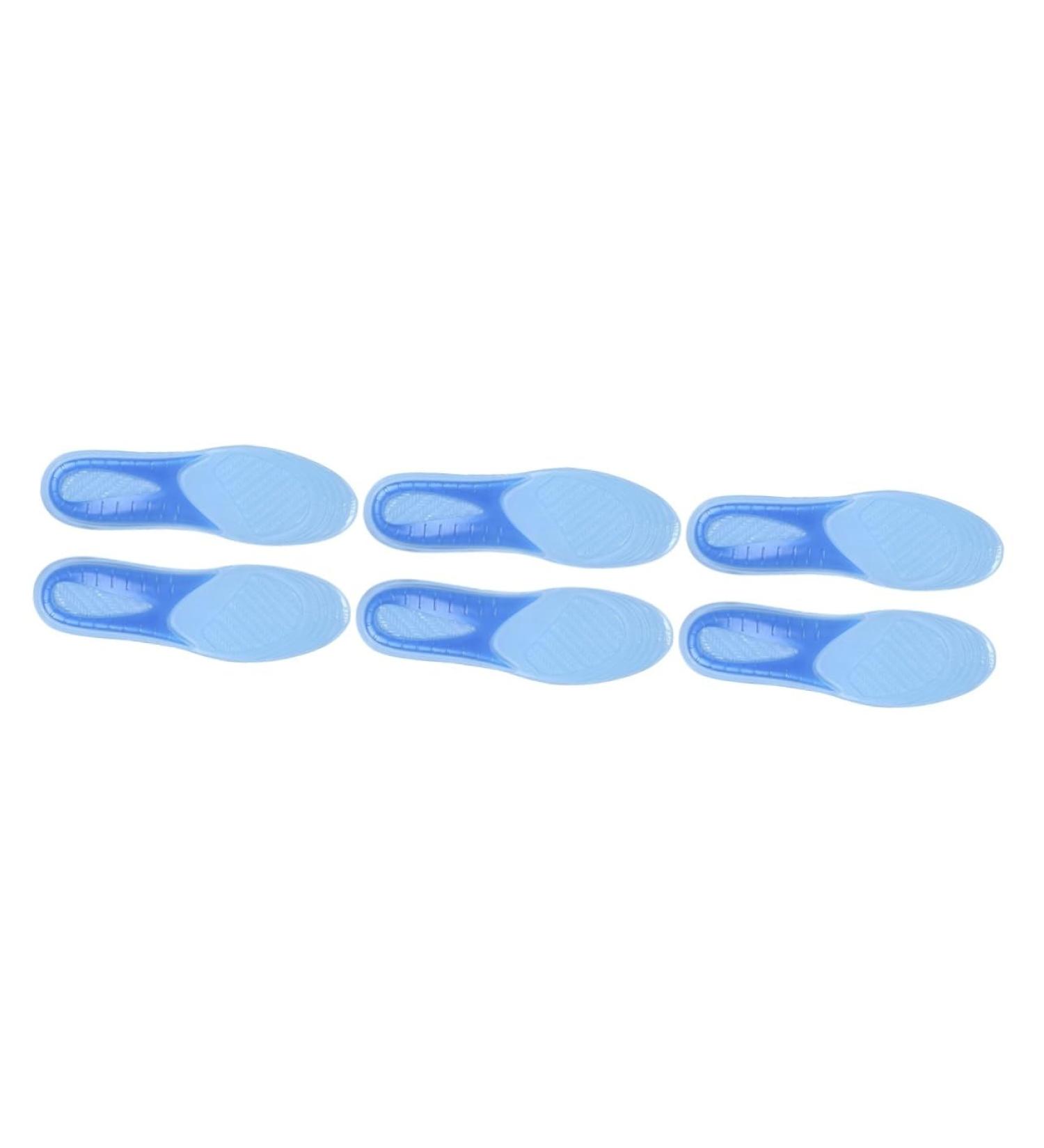 FOMIYES Gel Shoe Insoles - 3 Pairs Thicken Plantar Cushions for Men & Women | Heel Inserts for Running Exercise & Comfort - Buy Online on GoSupps.com