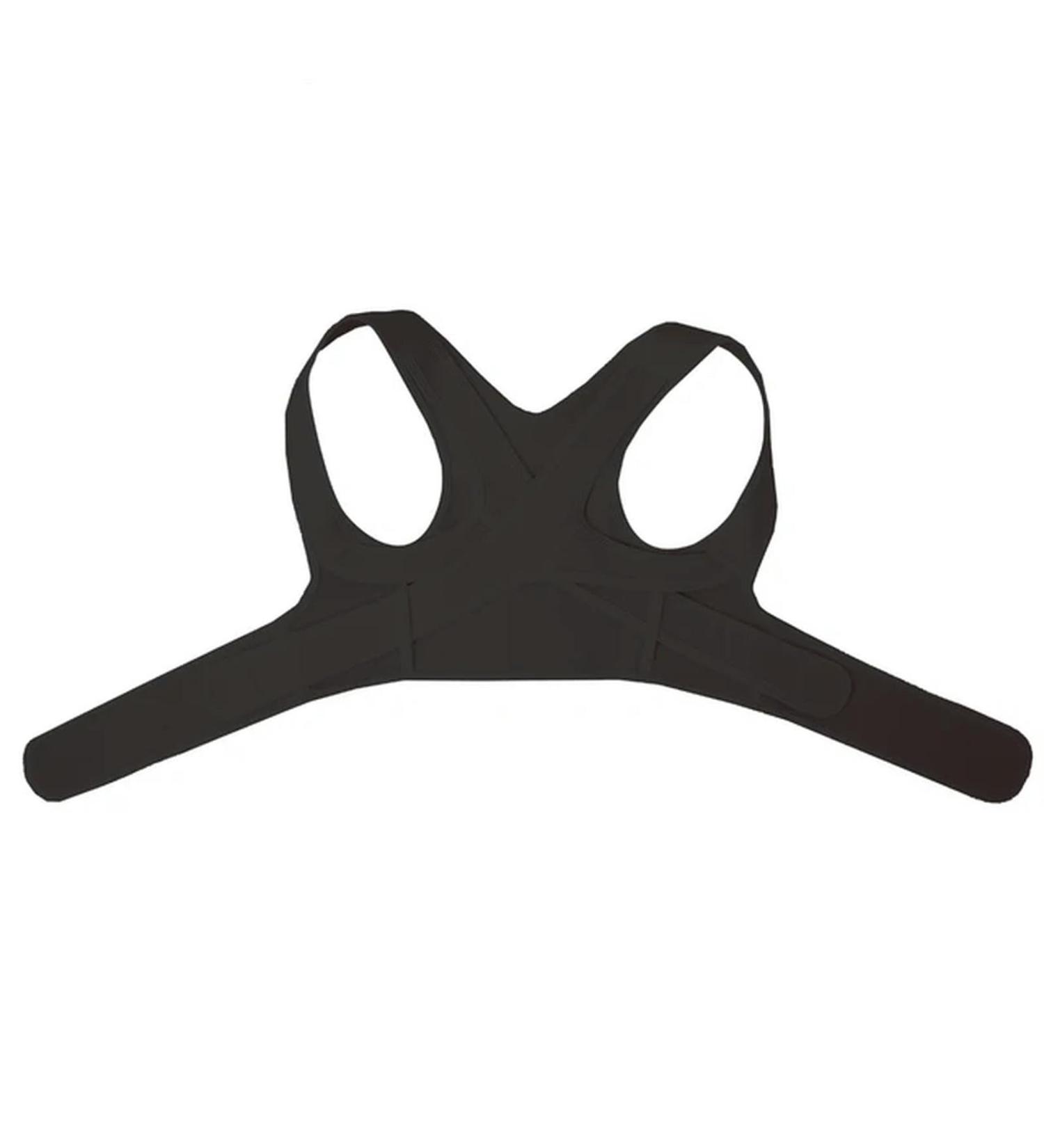 Posture Corrector Corset Clavicle Spine Posture Correction Back Support Belt Comfortable Soft Strip Corrector Black S - Buy Online on GoSupps.com