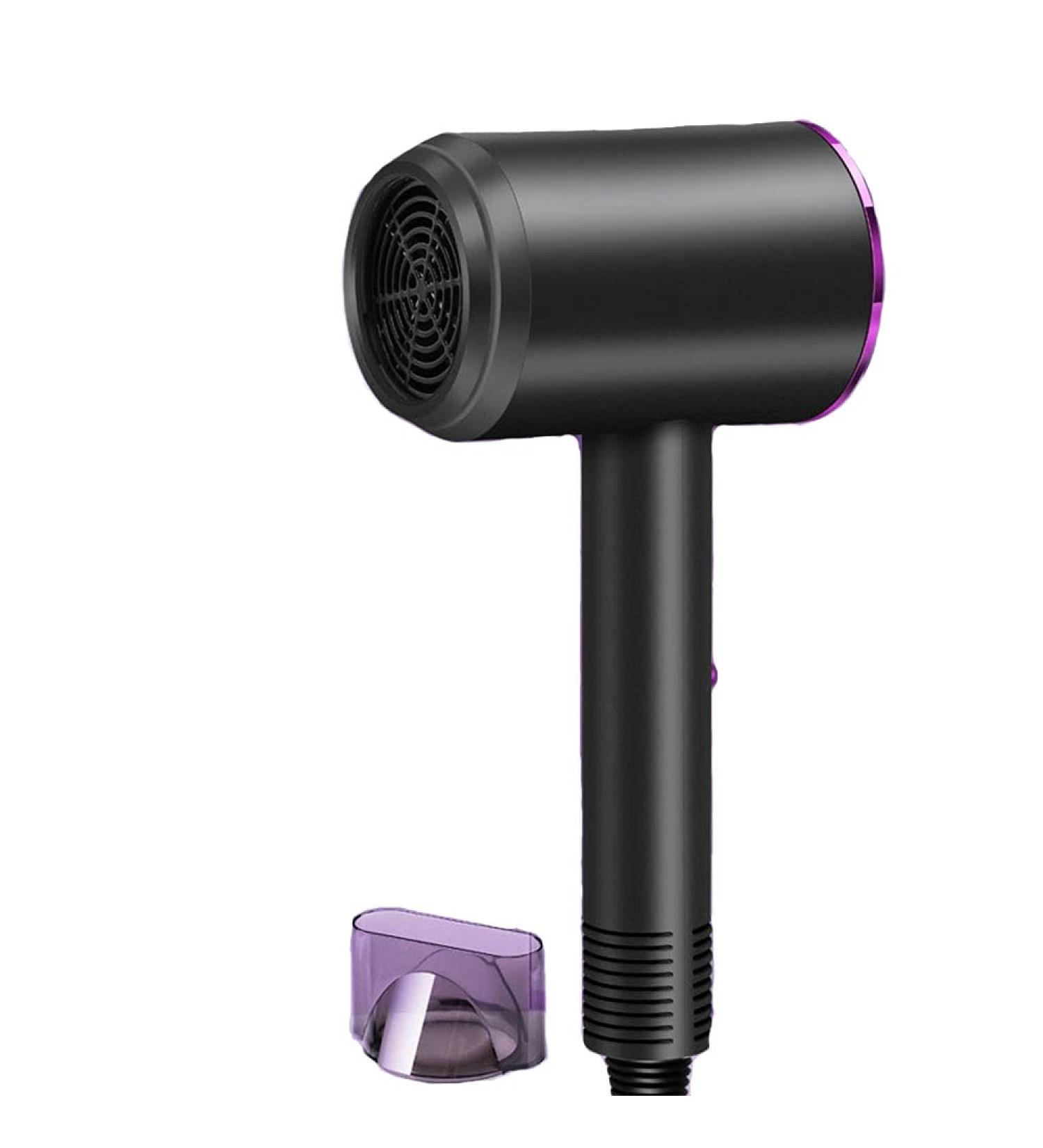 Professional Hair Dryer High Speed Hairdryer Temeperature Control Salon Dryer Hot &Cold Wind Negative Ionic Blow Dryer (Black) White - Buy Online on GoSupps.com
