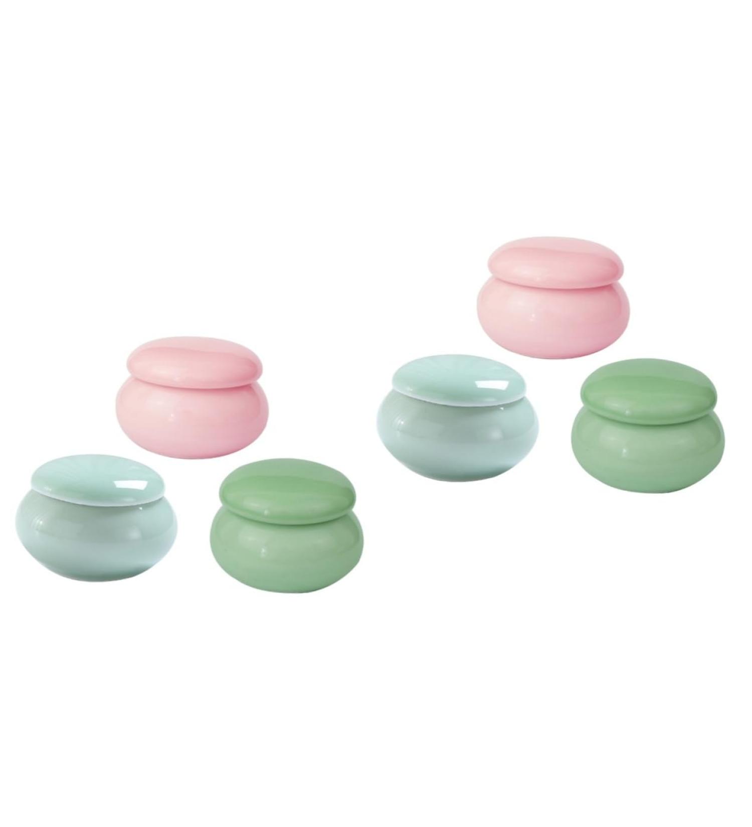 Mipcase 6 Pcs Clear Lipstick & Lotion Jars - Cosmetic Sample Powder & Lip Balm Containers for Travel & Beauty Creams - Buy Online on GoSupps.com