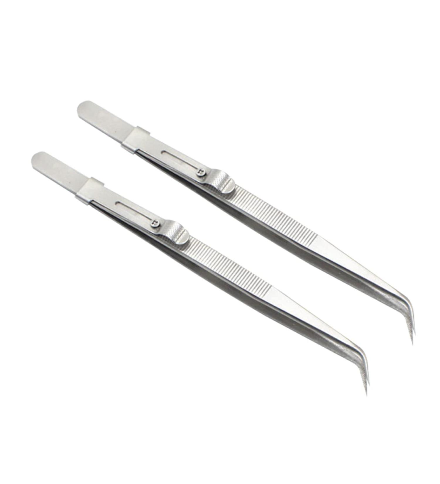 Angoily 2-Part Set Tweezers & Steel Scraper - Multifunctional Diamond Jewelry Kits Toilet Seat Tools & Soil Compensators - Buy Online on GoSupps.com