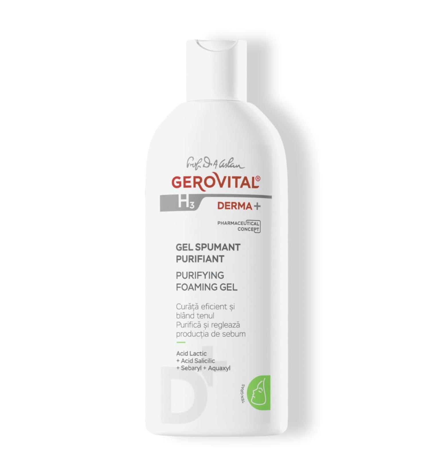 GEROVITAL Gerovital H3 Derma+ Purifying Gel 200ml
