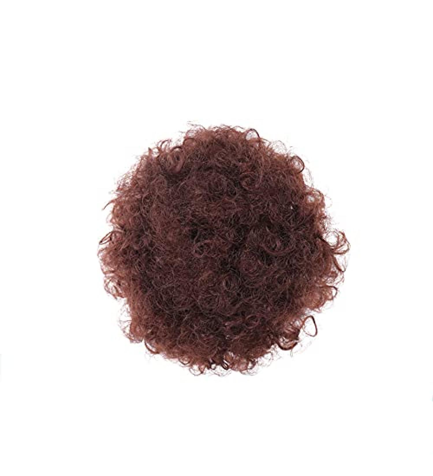 Shop Synthetic Buns Boy Wig & Afro Puff Hair Accessories | Girl Ballerina Ponytail Wigs for Black Women - FB12-33 - Buy Online on GoSupps.com