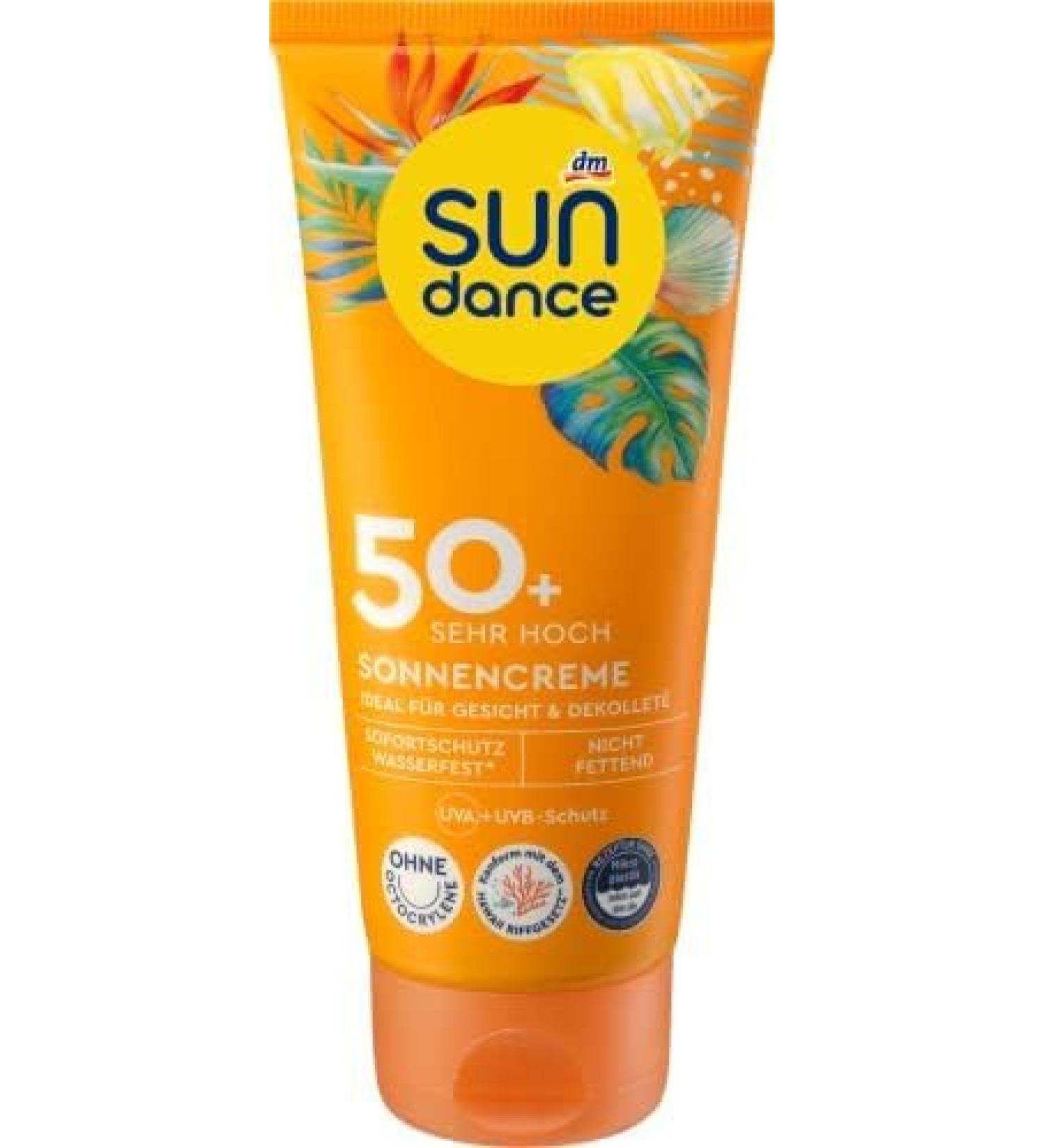 Sun Dance Sunscreen SPF 50 100 ml - Vegan German Made - Buy Online on GoSupps.com