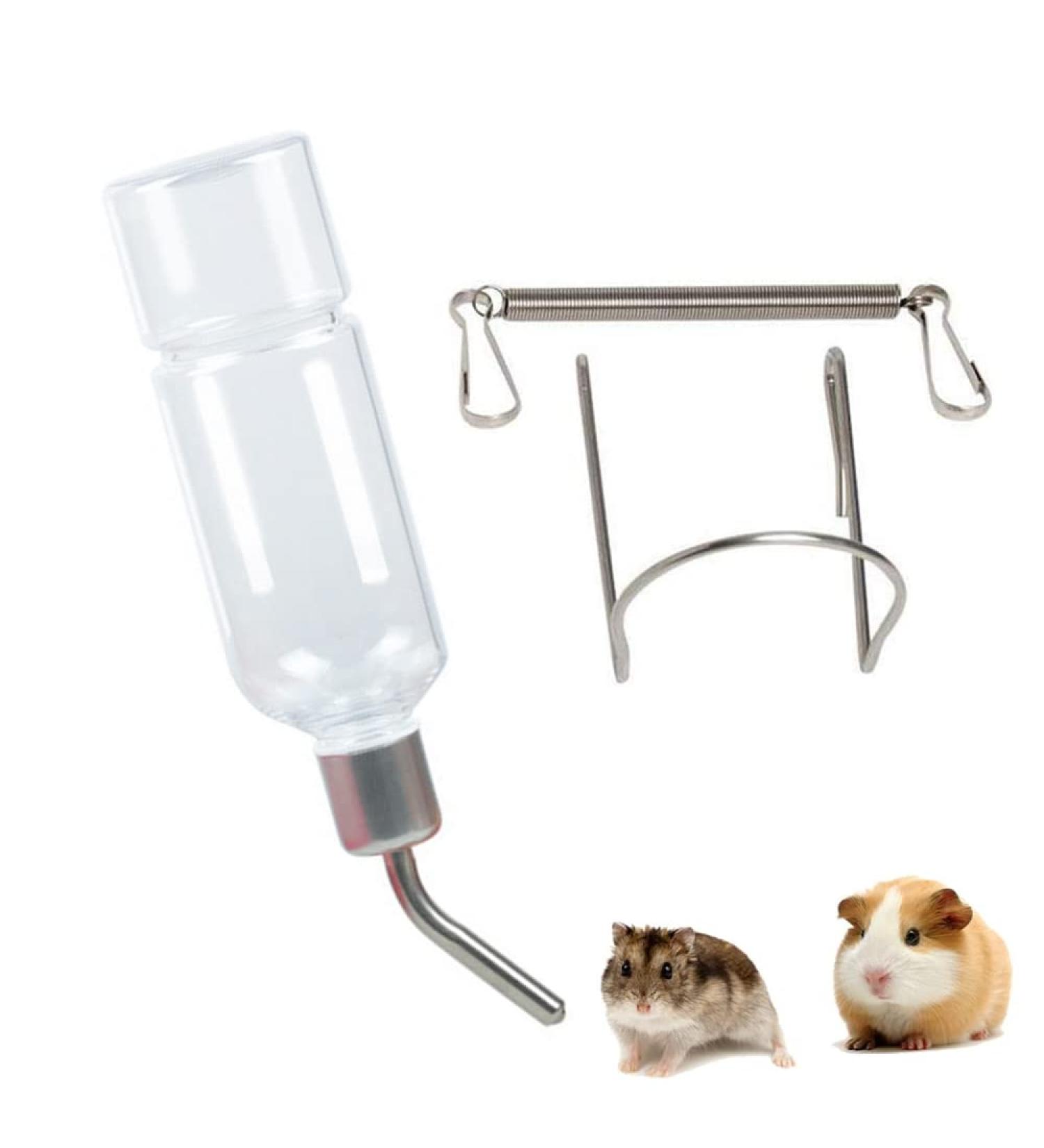 FZLANQ 1 PCS Rabbit Water Bottle Portable Guinea pig water bottle Water Bottle Feeder Hamster water bottle Hanging Water Drinking Feeder Dispenser for Guinea Pig Rabbit Chinchilla Bird Cat - Buy Online on GoSupps.com