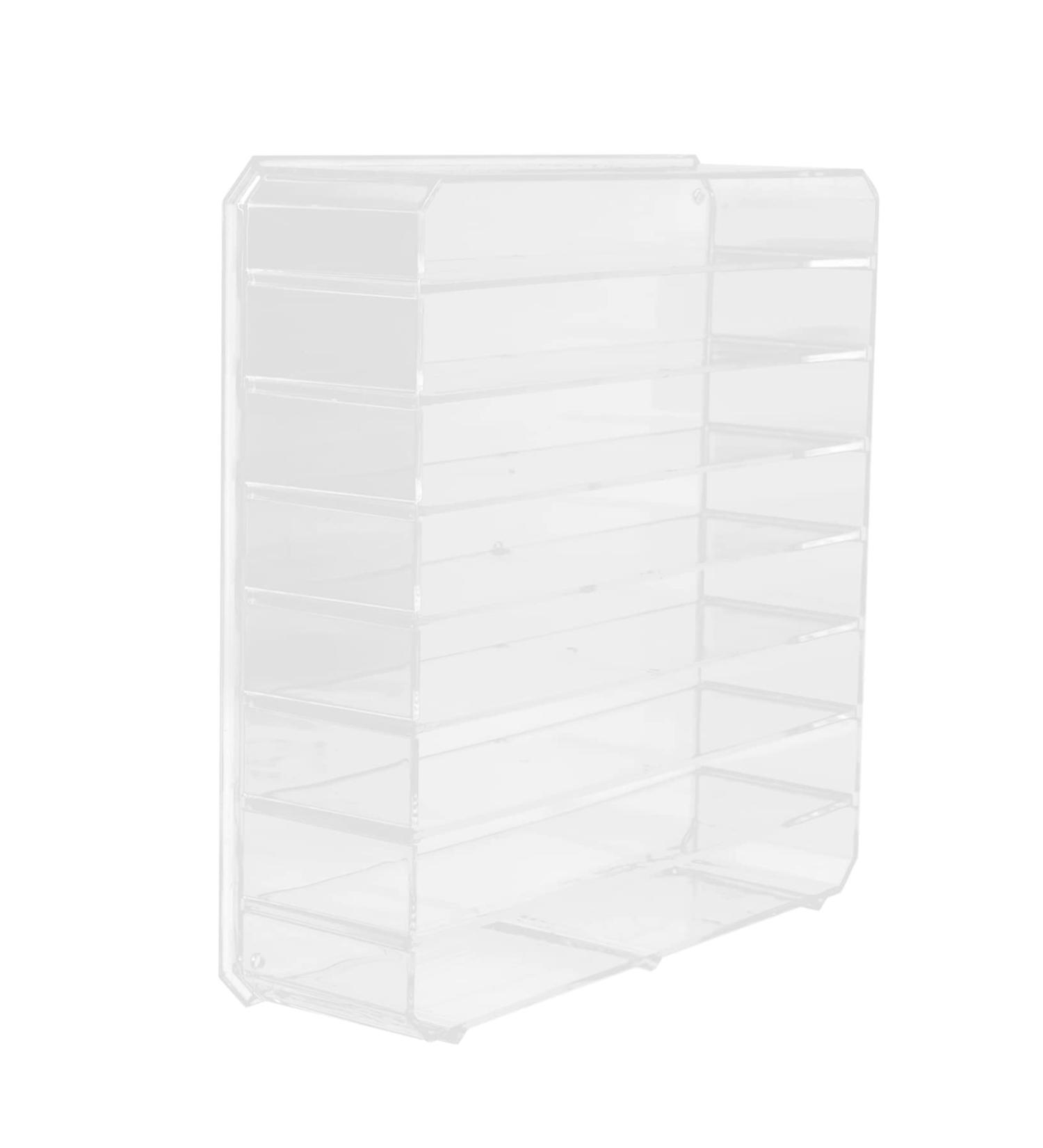 VINTORKY 1 Set Divider Storage Box Acrylic Makeup Organizer Make-up Organiser Storage Rack Acrylic Box Powder - Buy Online on GoSupps.com