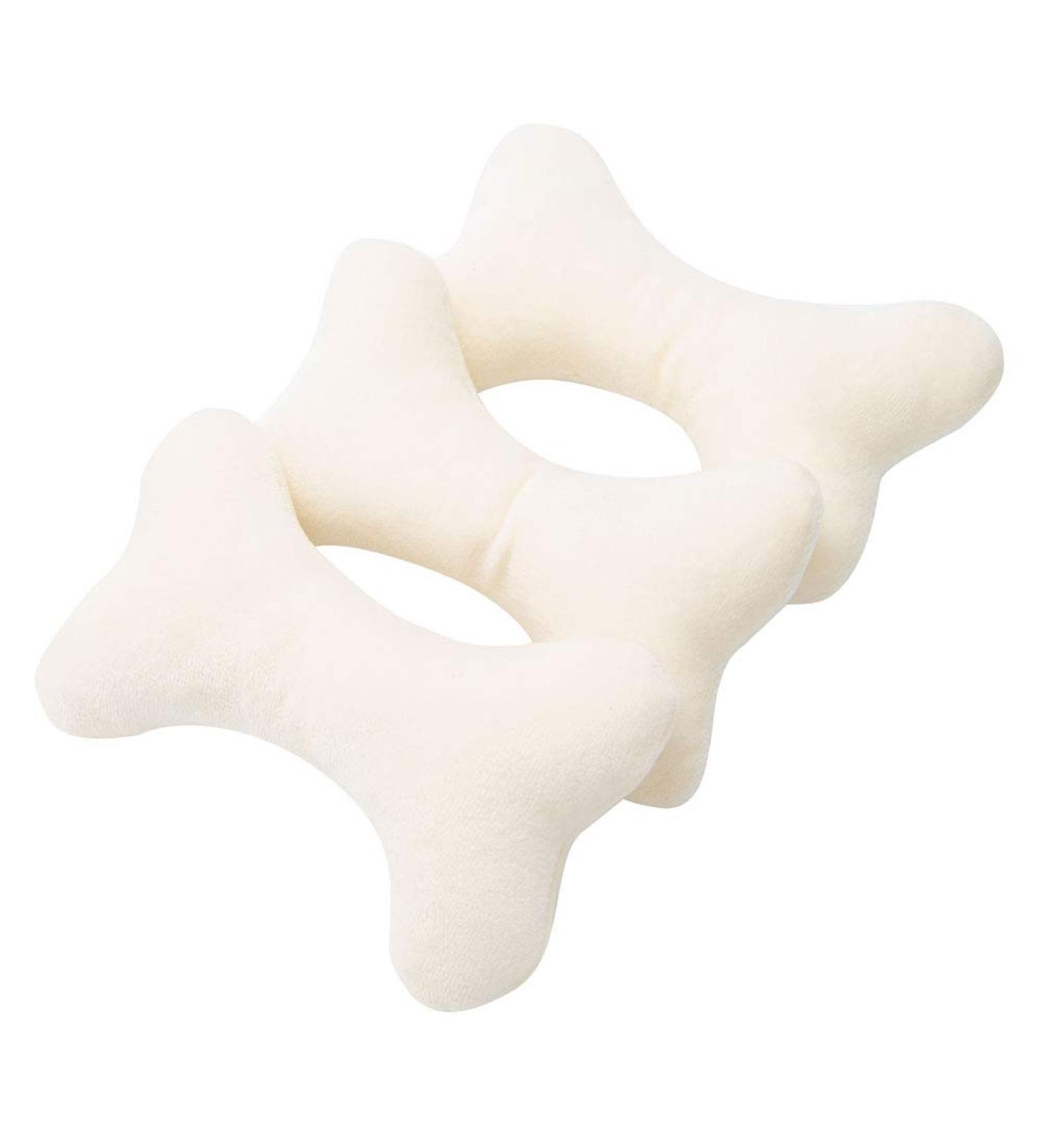 JOYELF Plush Squeaky Dog Toys - 3 Pack Bone Shaped Cuddly Soft Toys for Dogs | International Shipping Available - Buy Online on GoSupps.com