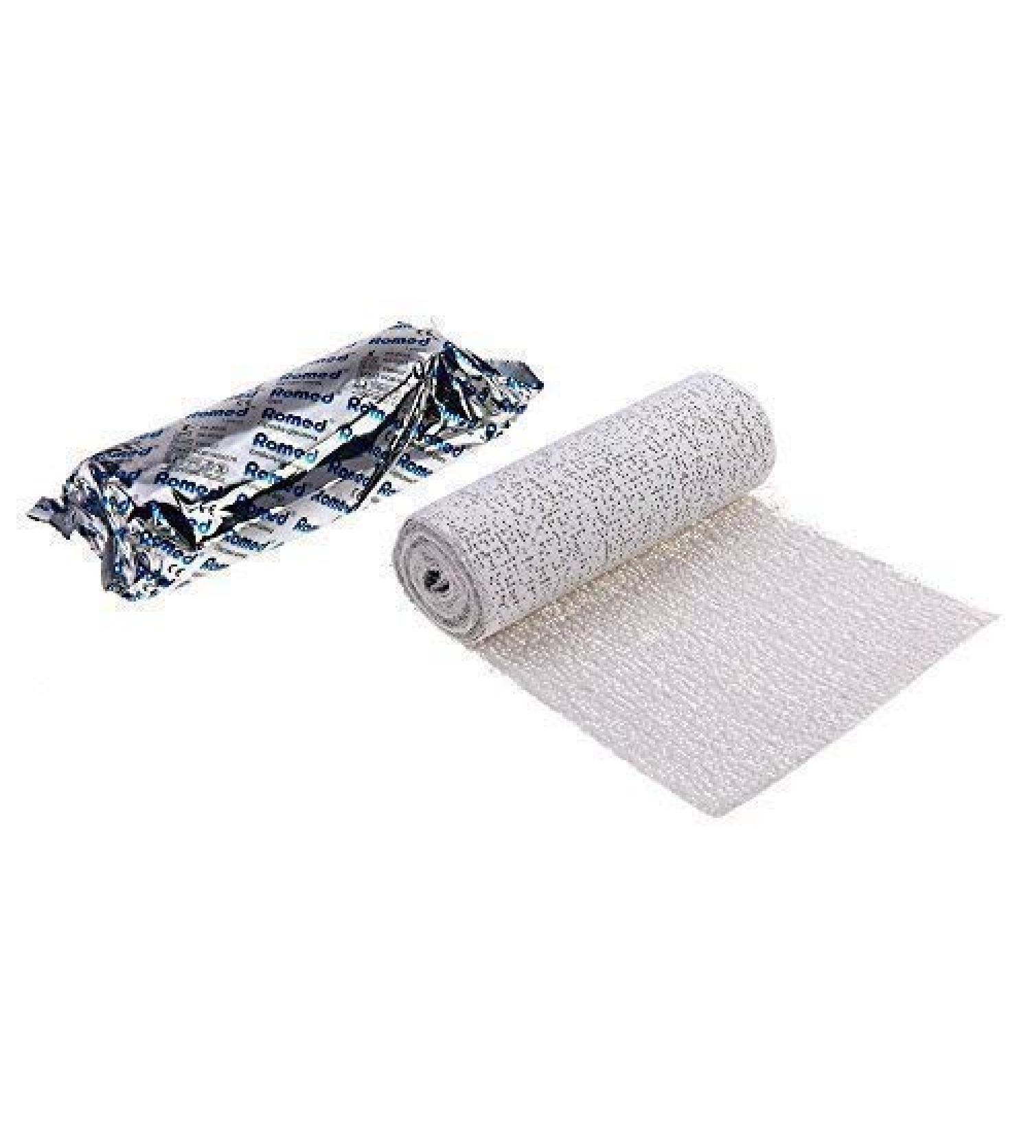 Romed Plaster Bandages - 24 Rolls x 2.7m for Baby Belly Casting | Perfect for DIY Crafts & Medical Use - Buy Online on GoSupps.com