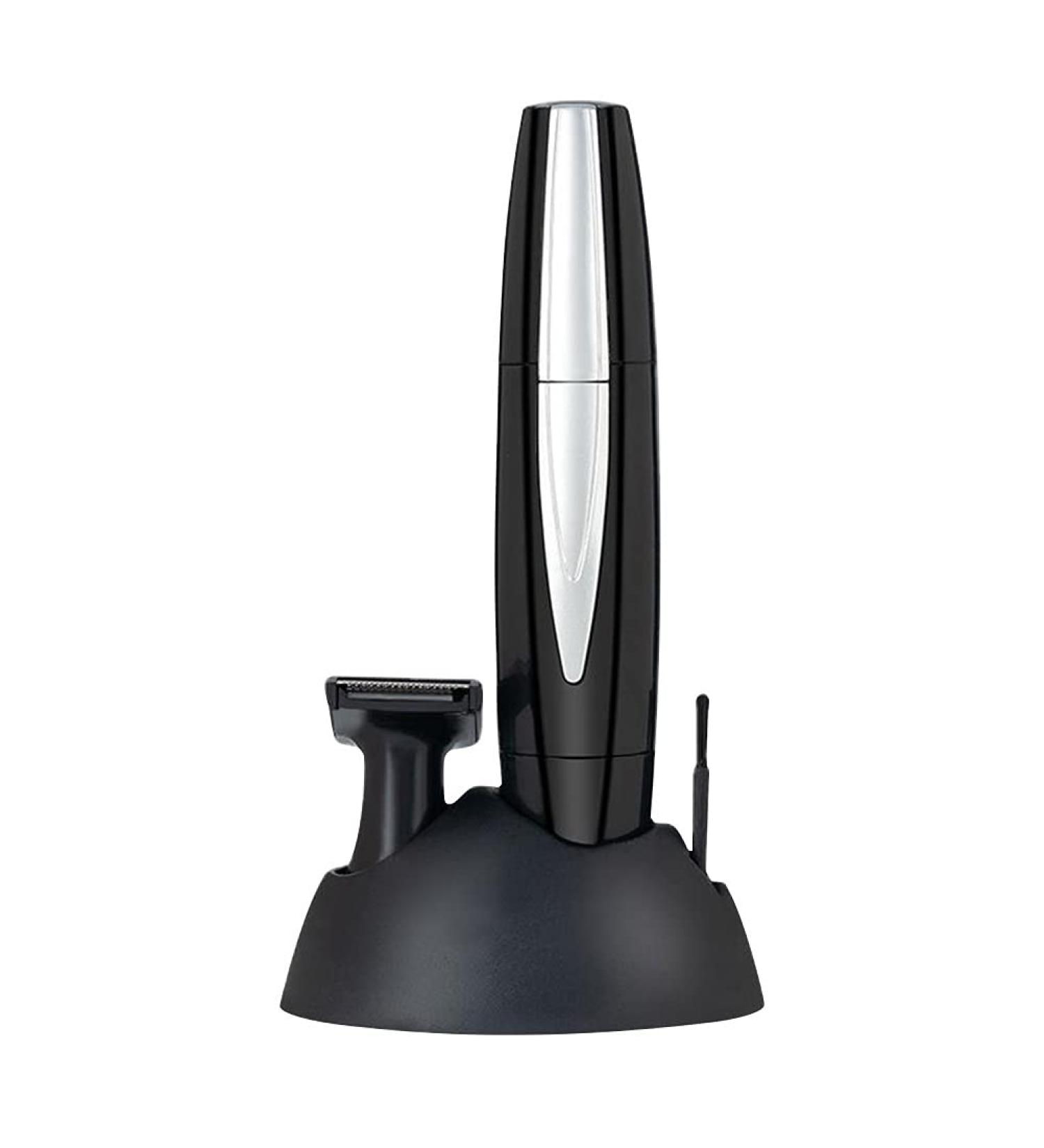 Nose Hair Trimmer 2 in 1 | Electric Facial Hair Trimmer | USB Charging Nose & Ear Hair Shaver | Eyebrow Razor & Cleaner Tool - Fast International Shipping - Buy Online on GoSupps.com