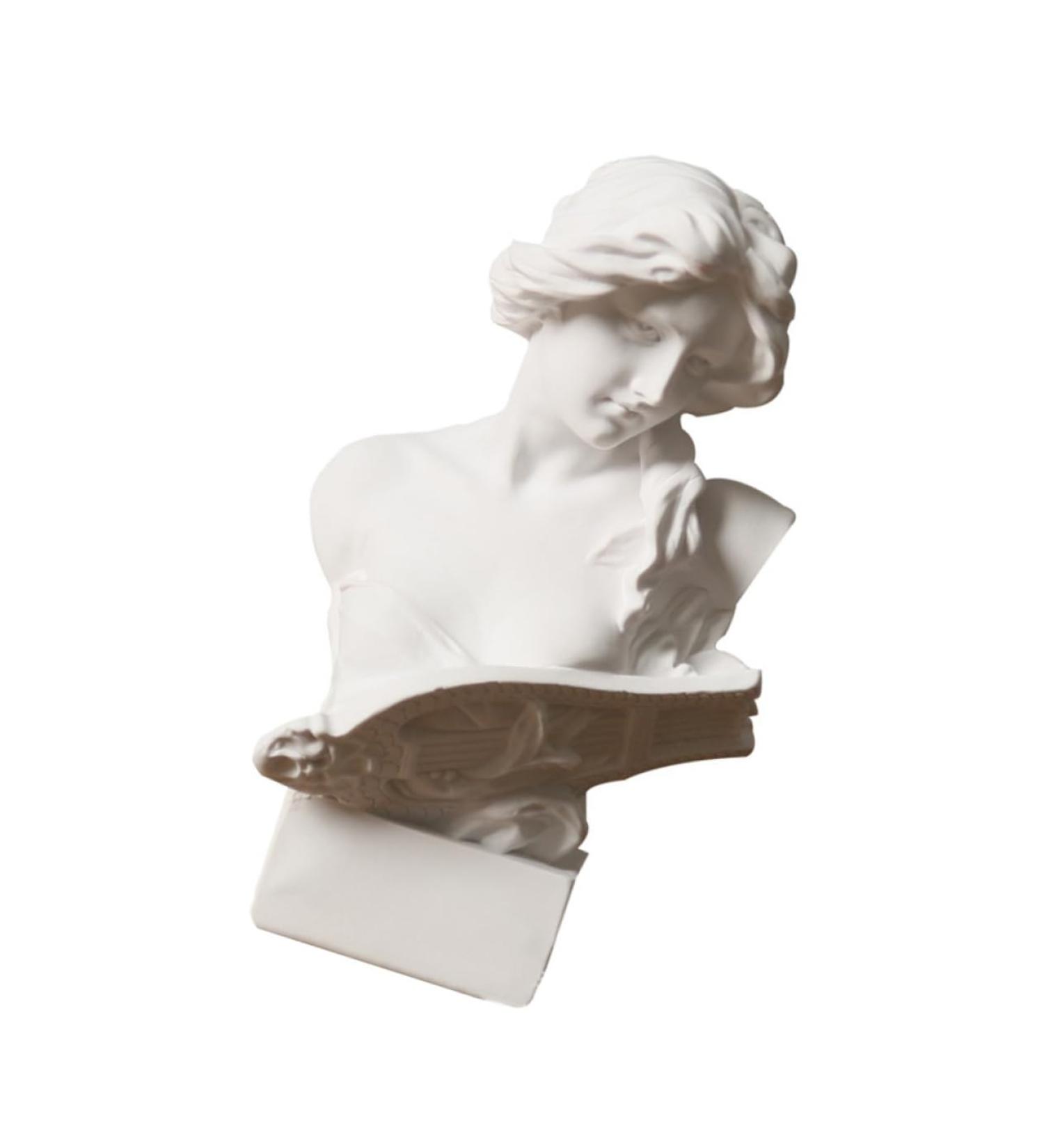 Zerodeko 1pc Piano Statue Mini Resin Figurines Desktop House Decorations for Home Air Conditioner Wind Deflector Greek Mythology Decor Greek Statue White Teaching Aids Household - Buy Online on GoSupps.com