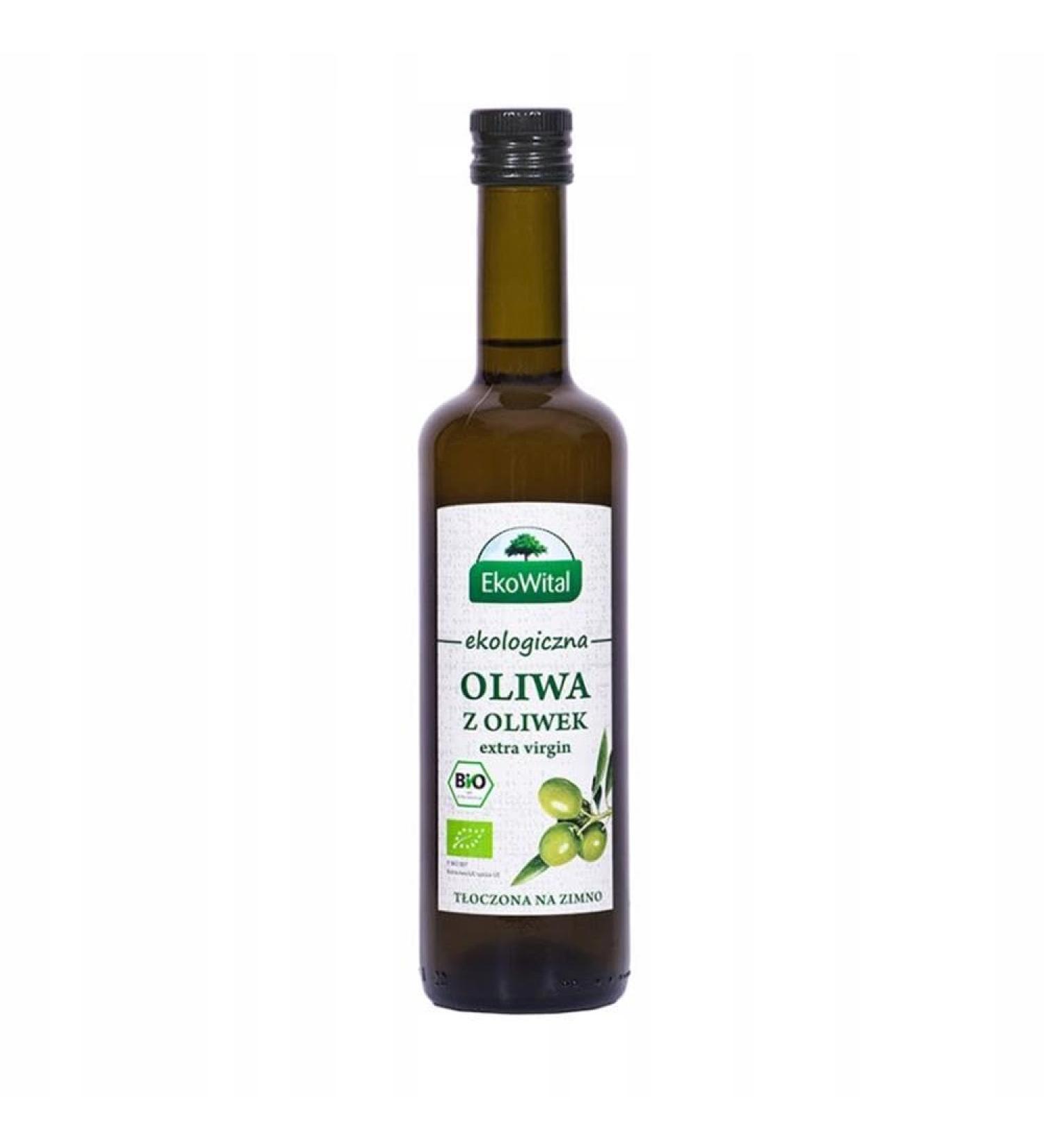 Extra virgin olive oil BIO 500 ml EkoWital - Buy Online on GoSupps.com