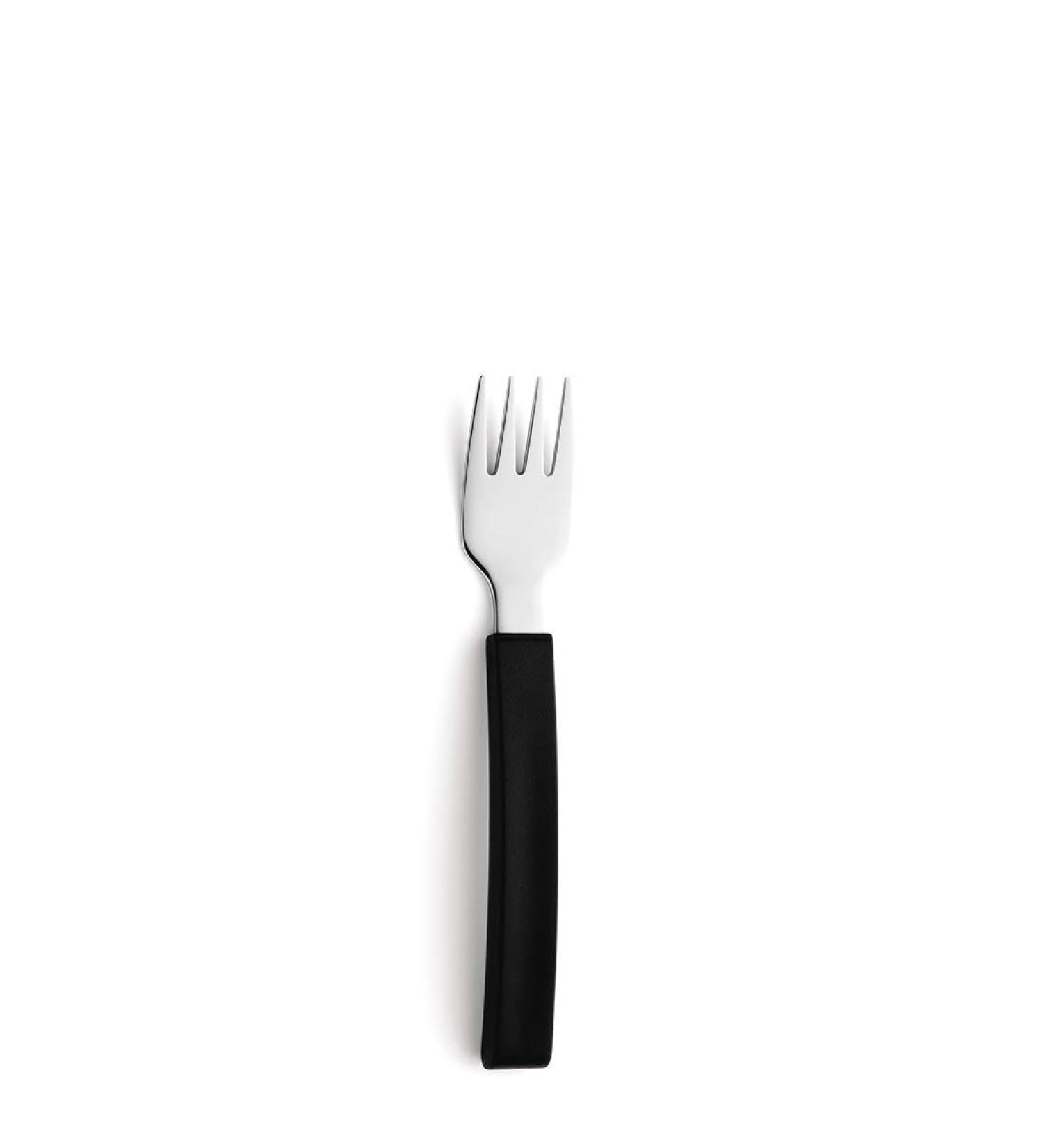 Buy Amefa Select 3001 Fork - 18/10 Stainless Steel Black Cutlery for Seniors | Rust-Free & Dishwasher Safe Eating Aid - Buy Online on GoSupps.com
