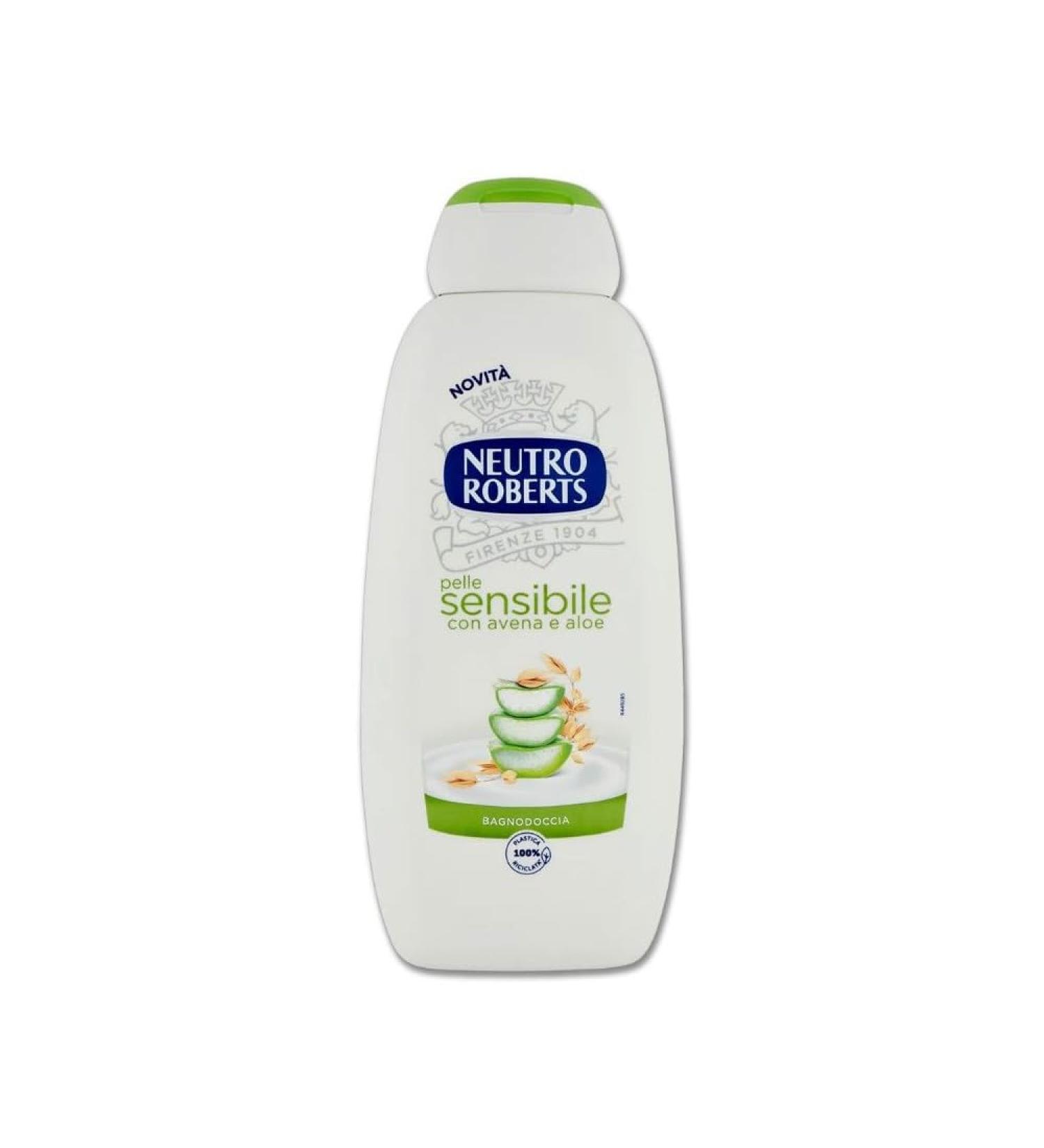 NEUTRO ROBERTS Bagnodoccia Sensitive peel with oat flakes and aloe 450 ml - Buy Online on GoSupps.com