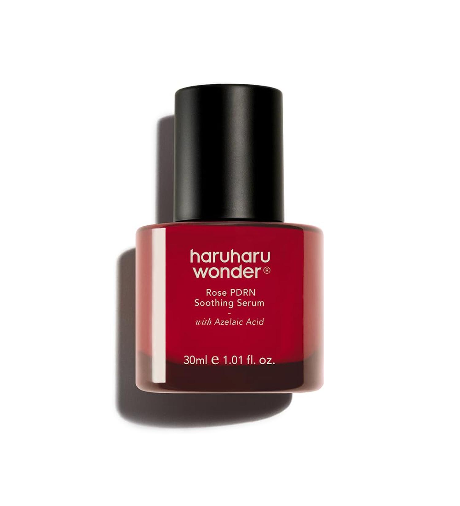 haruharu wonder Rose PDRN Soothing Serum with Azelaic Acid Redness Relief Barrier Repair Bulgarian Rose Lightweight Formula for Sensitive Skin Fragrance Free Korean Skincare Vegan 1.01 fl.oz - Buy Online on GoSupps.com