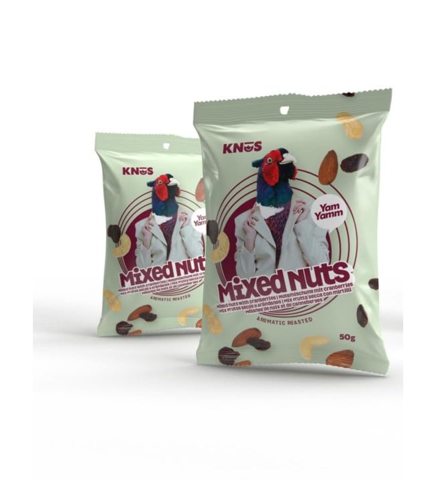 Buy KN S Student Mix - Healthy Mixed Nuts Snack (50gr x 10 Pack) | Perfect On-the-Go Treats | International Shipping Available - Buy Online on GoSupps.com
