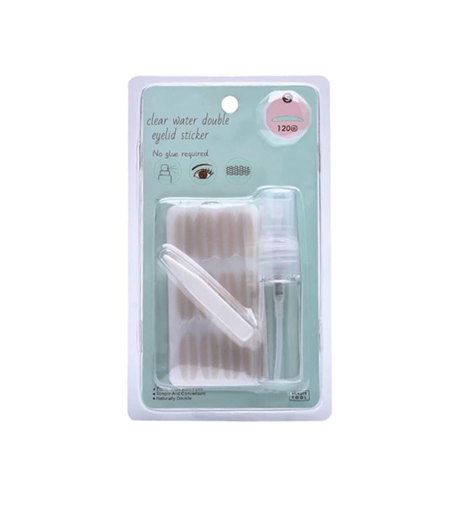 Lovelycat Waterproof Invisible Double Eyelid Sticker Invisible Self Adhesive Double Eyelid Tape Eyeline Sticker Natural Fiber Waterproof Eyelid Contour Sticker (S) - Buy Online on GoSupps.com