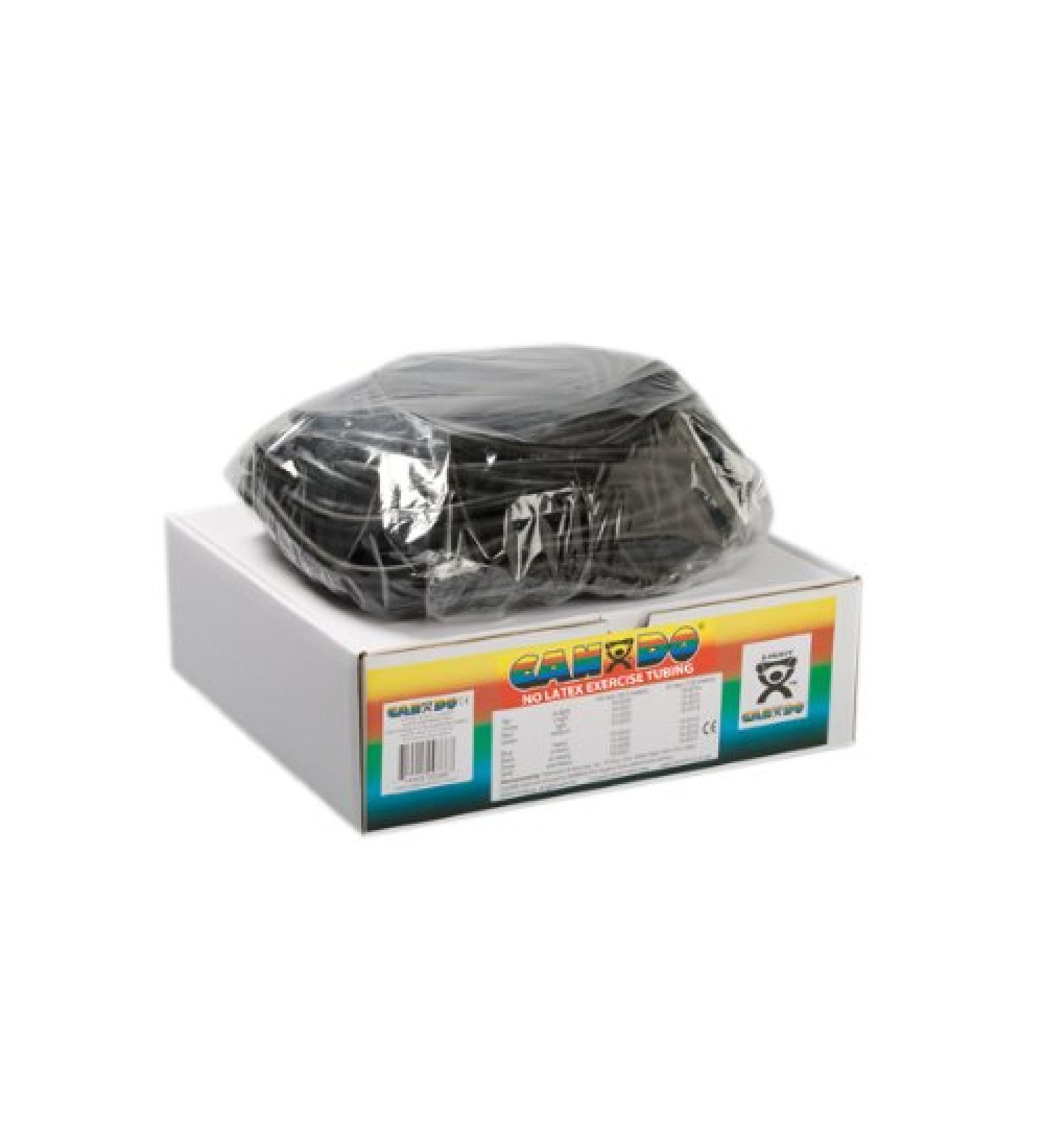 CanDo 10-5725 Preferred Colors Exercise Tubing X-Heavy Latex-Free Black