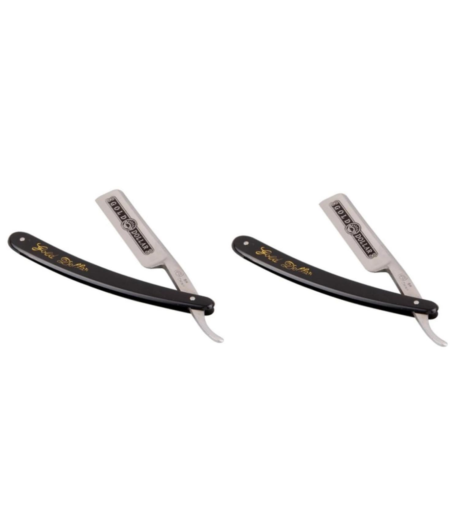 Frcolor 2-Piece 66 Razor Blade Set - Premium Men's & Women's Straight Razors for Smooth Shaving | Steel Craftsmanship | Ideal for Nail Stalls & Grooming - Buy Online on GoSupps.com