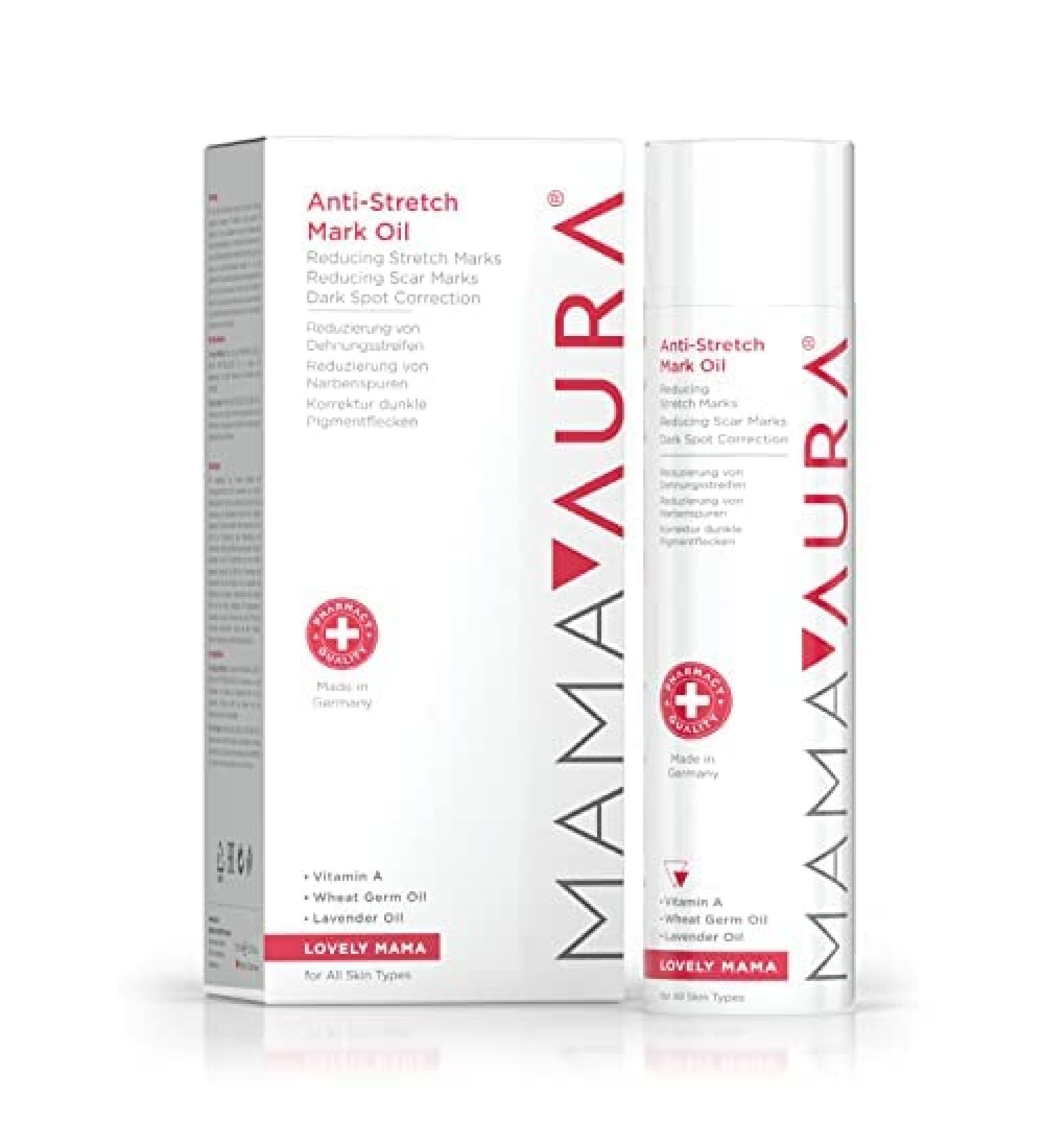 LOVELY MAMA Anti-Stretch Mark Oil | 5.1 Fl Oz | Best for Pregnancy & Skin Care | Shop Worldwide - Buy Online on GoSupps.com