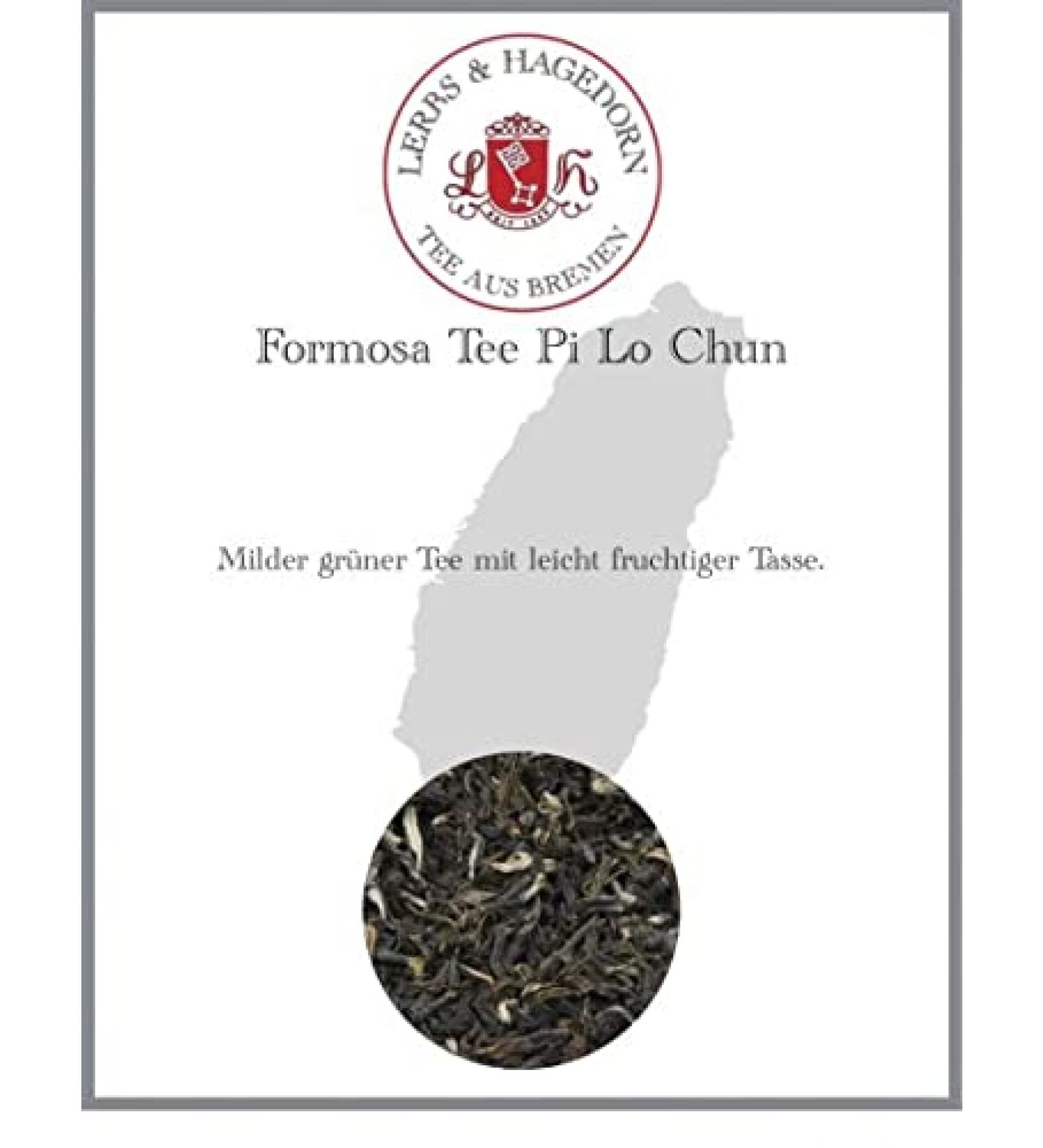  Lerbs & Hagedorn Formosa Pi Lo Chun Tea 250g - Buy Online on GoSupps.com