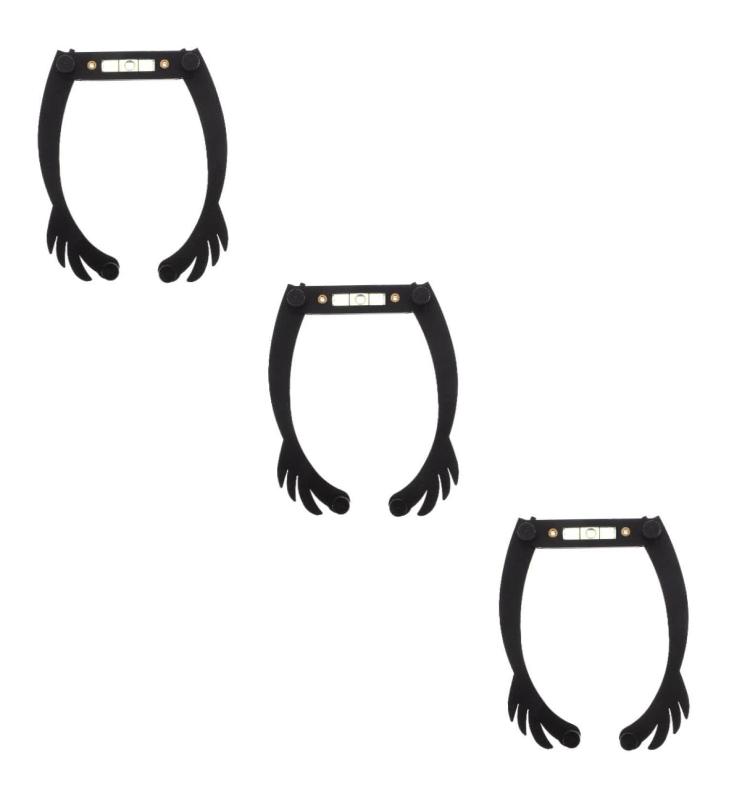 Beavorty 3pcs Eyebrow Grooming Stencil Eyebrow Ruler Brow Shaping Kit Tool Eyebrow Trimming - Buy Online on GoSupps.com