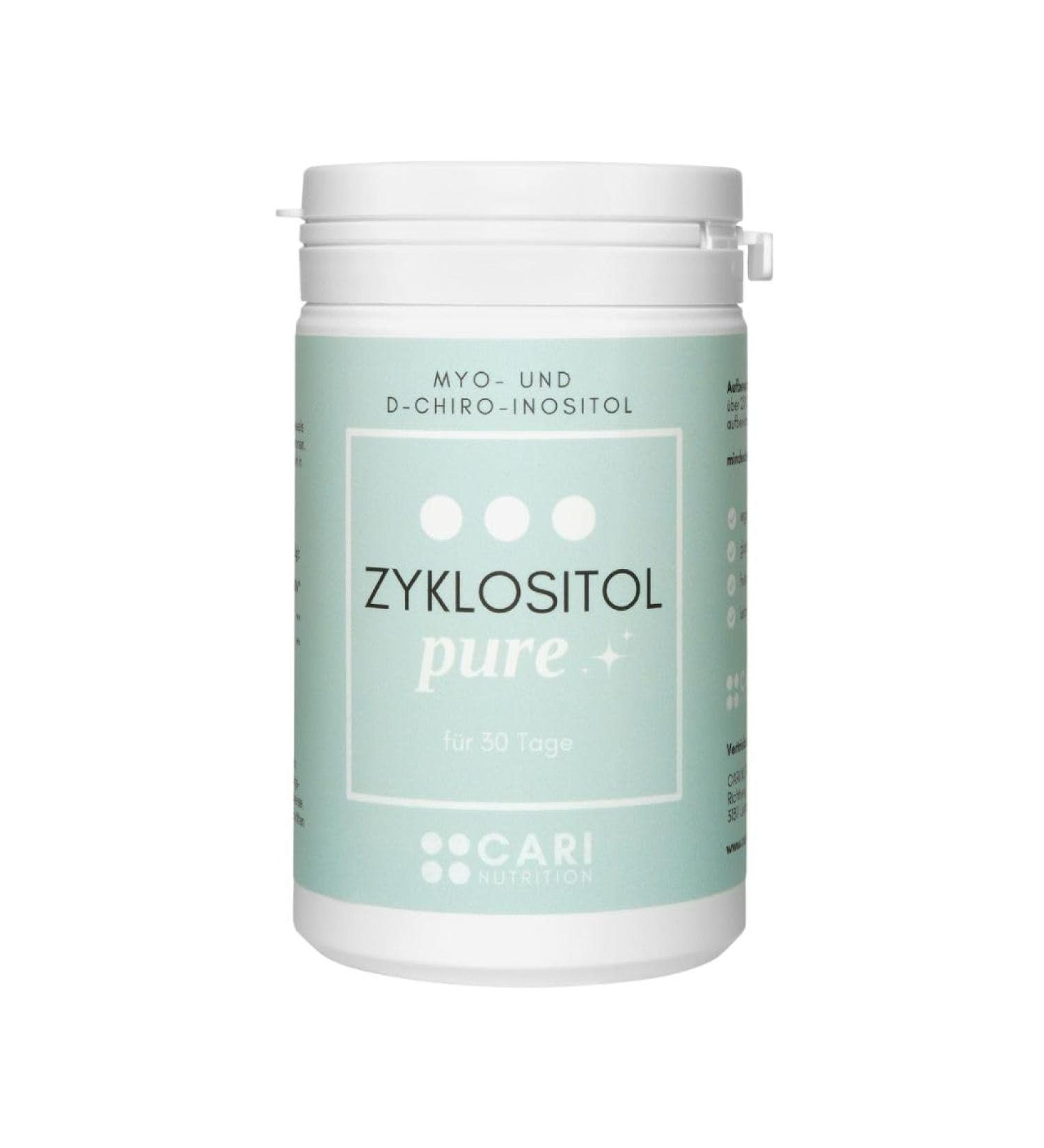 Zyklositol Pure - Optimized Myo-Inositol & D-Chiro-Inositol Blend for PCOS Insulin Resistance Child Desire | Vegan & Made in Germany - Buy Online on GoSupps.com