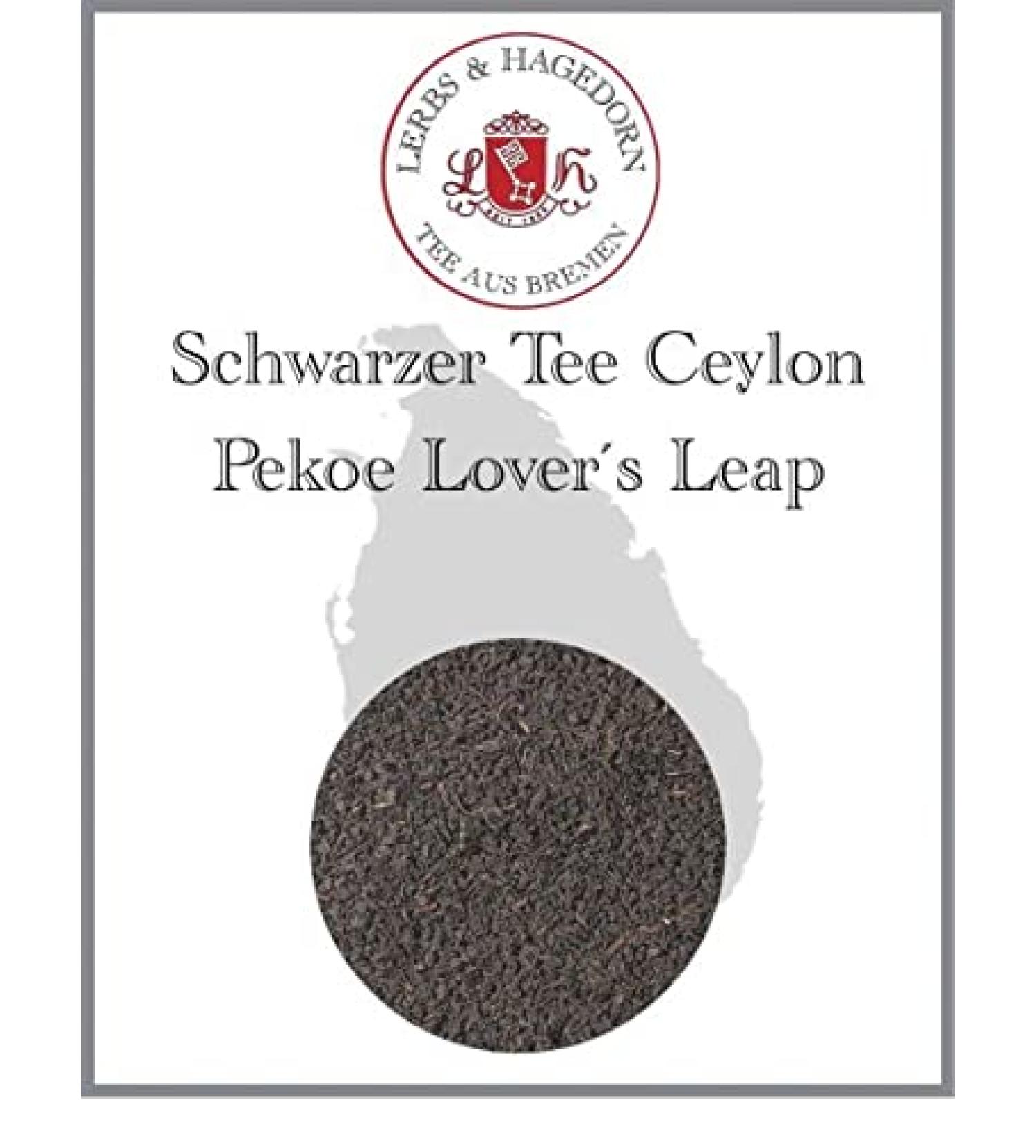  Lerbs & Hagedorn Ceylon Pekoe Lover's Leap 1 kg - Buy Online on GoSupps.com