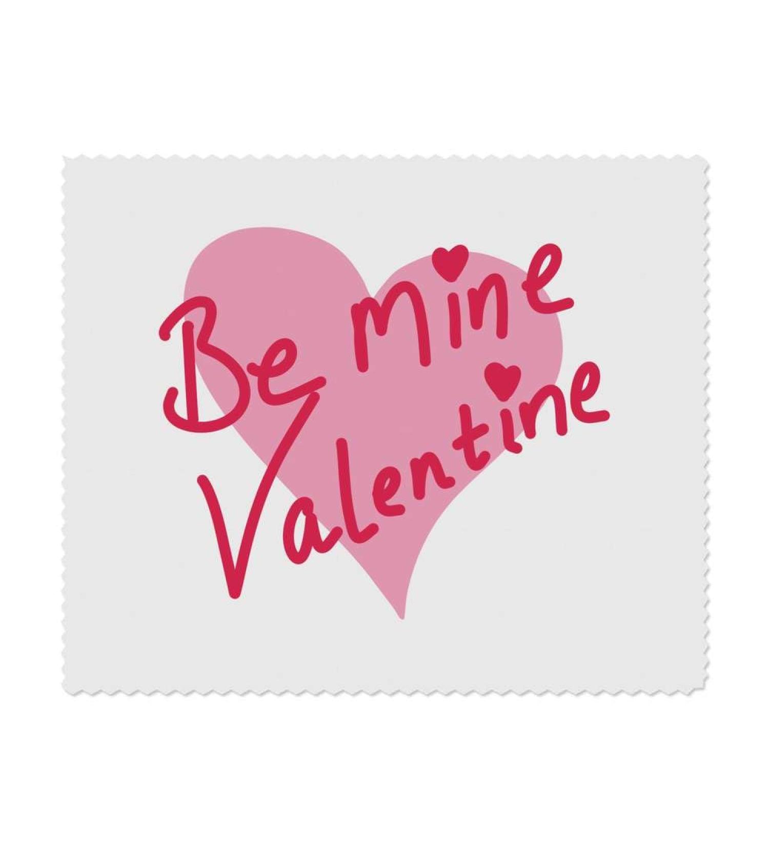 Buy 2 x 'Be Mine' Microfiber Lens/Glasses Cleaning Cloths - Premium Quality Smooth Cleaning - Fast International Shipping - Buy Online on GoSupps.com
