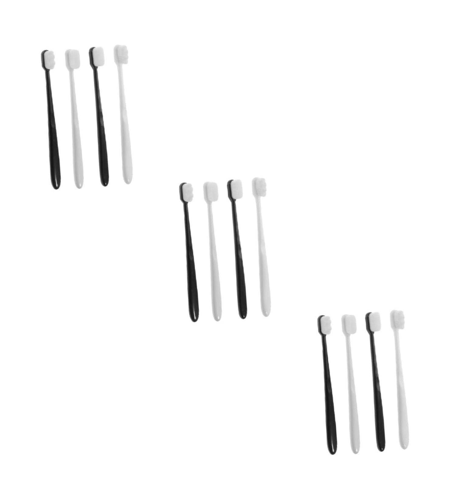 Healeved 12 pcs Soft Travel Toothbrush Set for Sensitive Gums | Kids & Children Folding Toothbrushes with Clip - Ideal for International Shipping - Buy Online on GoSupps.com