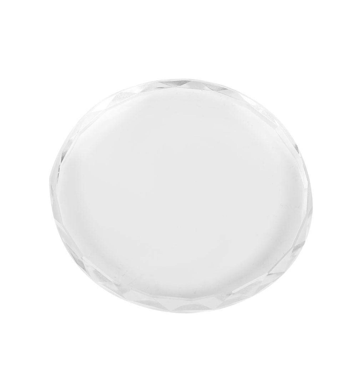 Nail Art & Lipstick Palette | Transparent Glass Manicure Dish - Buy Online on GoSupps.com