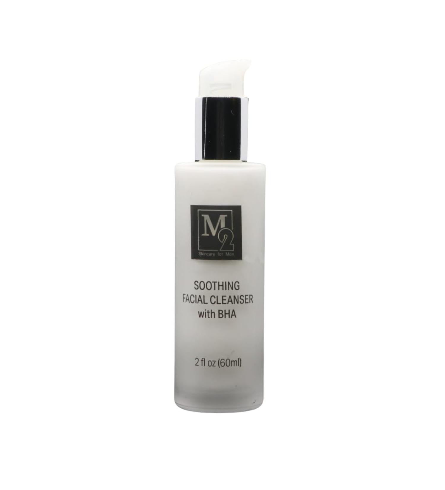 M2 Soothing Antioxidant Facial Cleanser for Men | BHA Aloe & Borage Leaf Extract | Clean & Natural Skincare - International Shipping - Buy Online on GoSupps.com