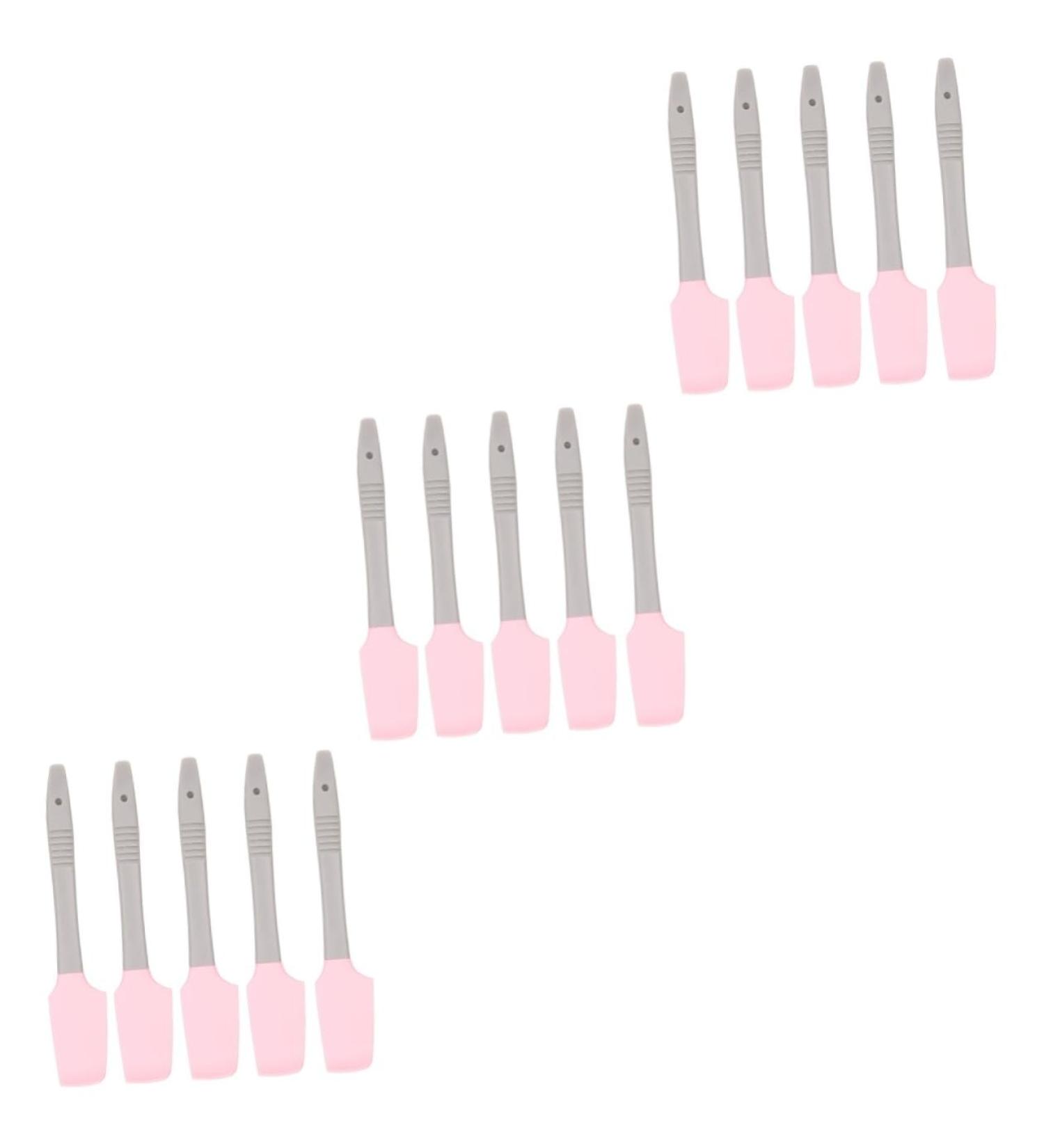 Magiclulu 15 PC Wax Knives & Silicone Spatulas for Makeup & Beauty - Mini Cosmetic Tools for Facial Cream Application - Buy Online on GoSupps.com