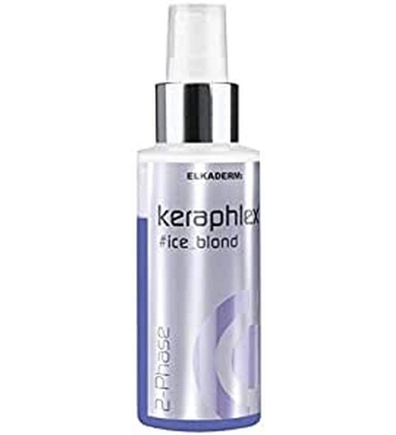 Elkaderm Keraph. #Ice_Blond 2-Phase Treatment 100Ml 100 Ml (Pack of 1)