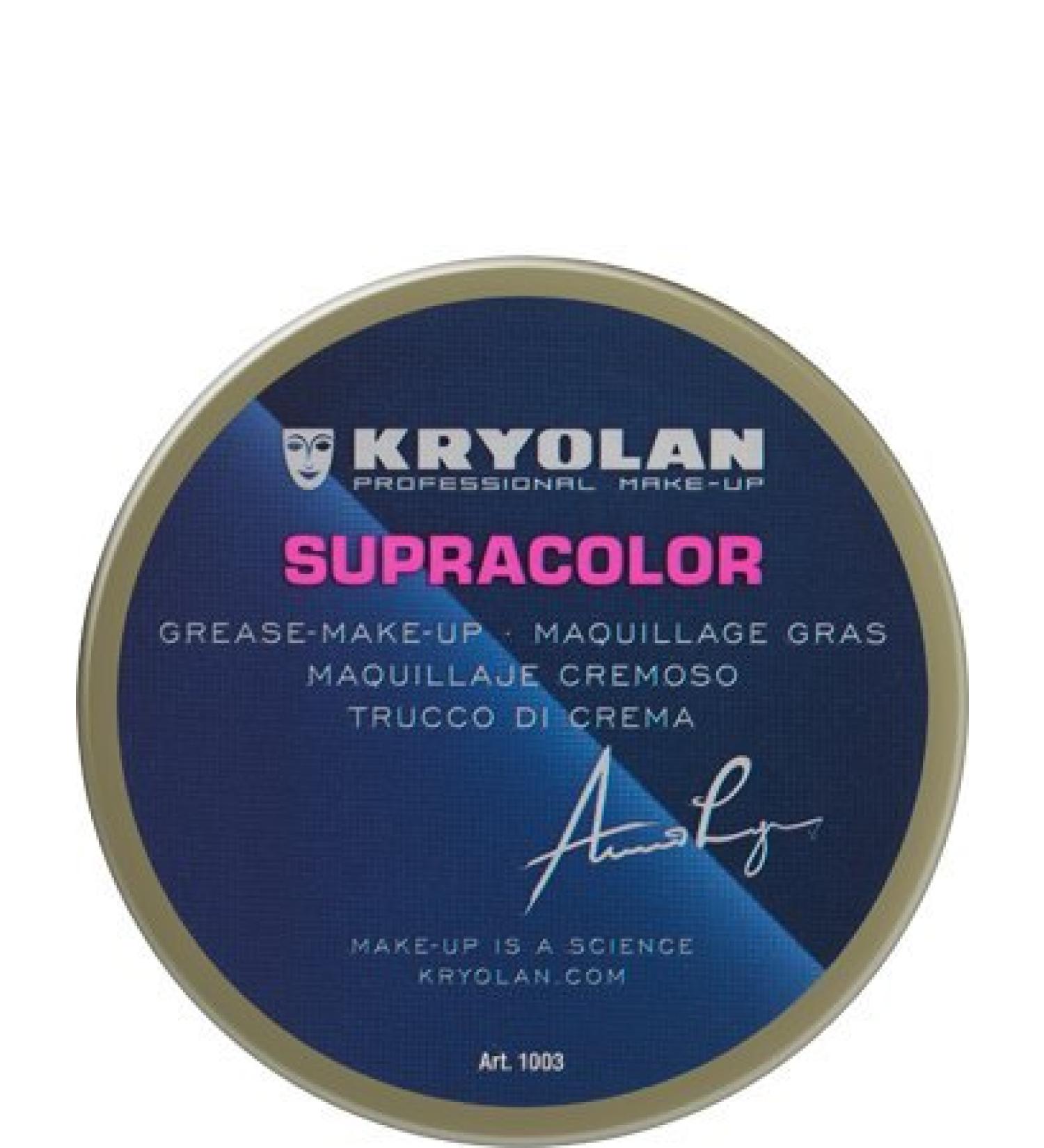 Kryolan 1003 SUPRACOLOR 55ML Cream Make-up (Forensic Green)
