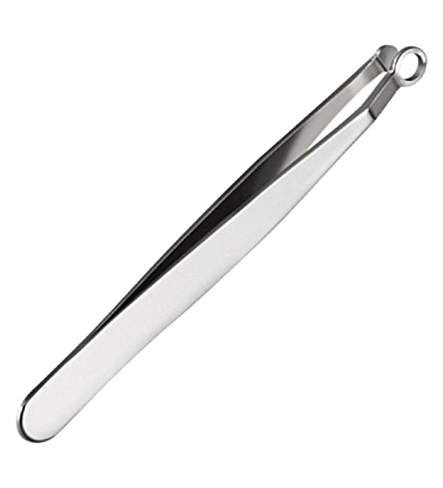 Universal Nose Hair Trimming Tweezers | Premium Stainless Steel Nasal Clippers & Eyebrow Trimmer for Noses Sideburns Brow - International Shipping Available - Buy Online on GoSupps.com