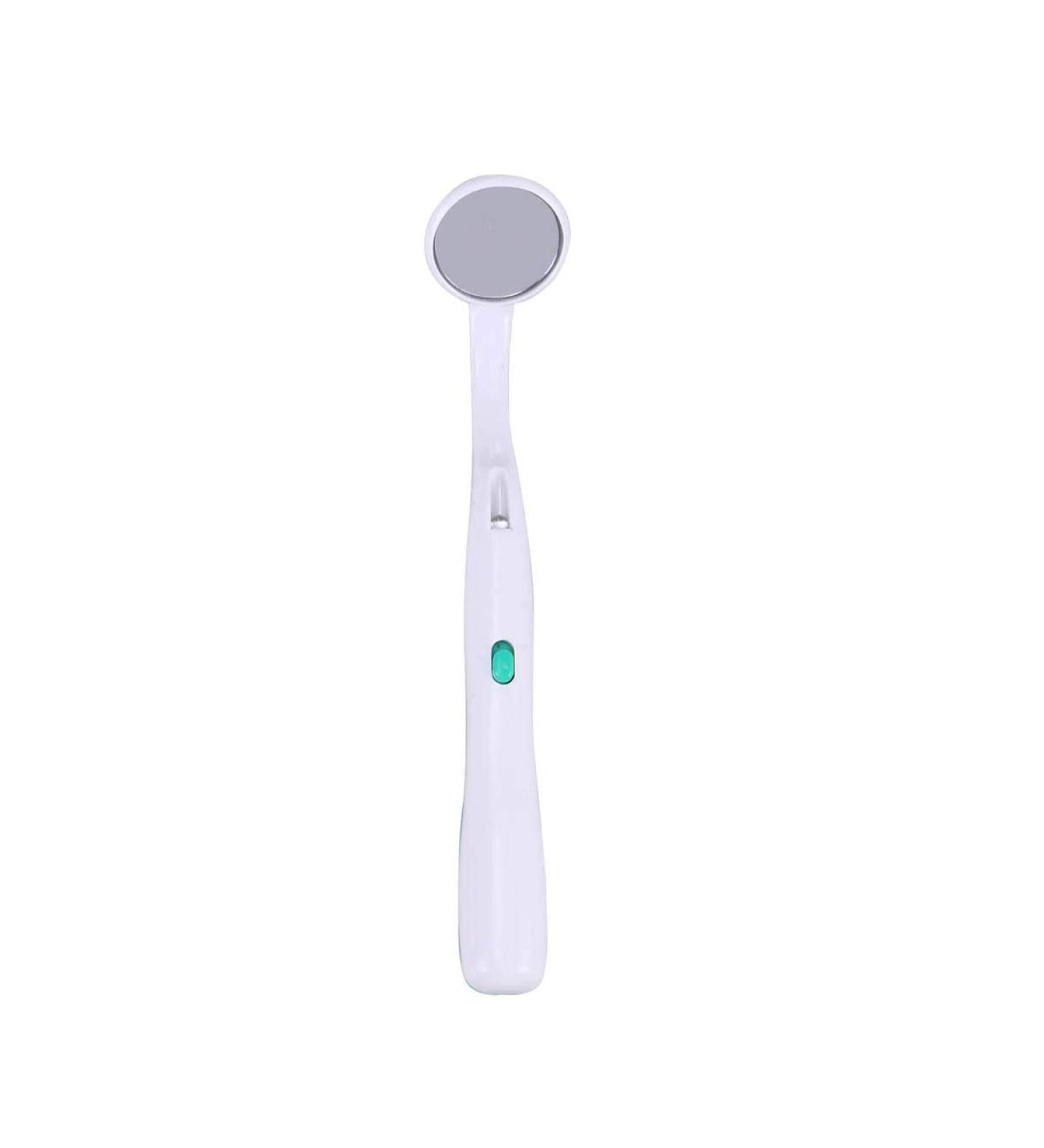Buy Green Dental Mirror with Bright LED Light - Essential Tool for Dentists & Oral Care - Buy Online on GoSupps.com