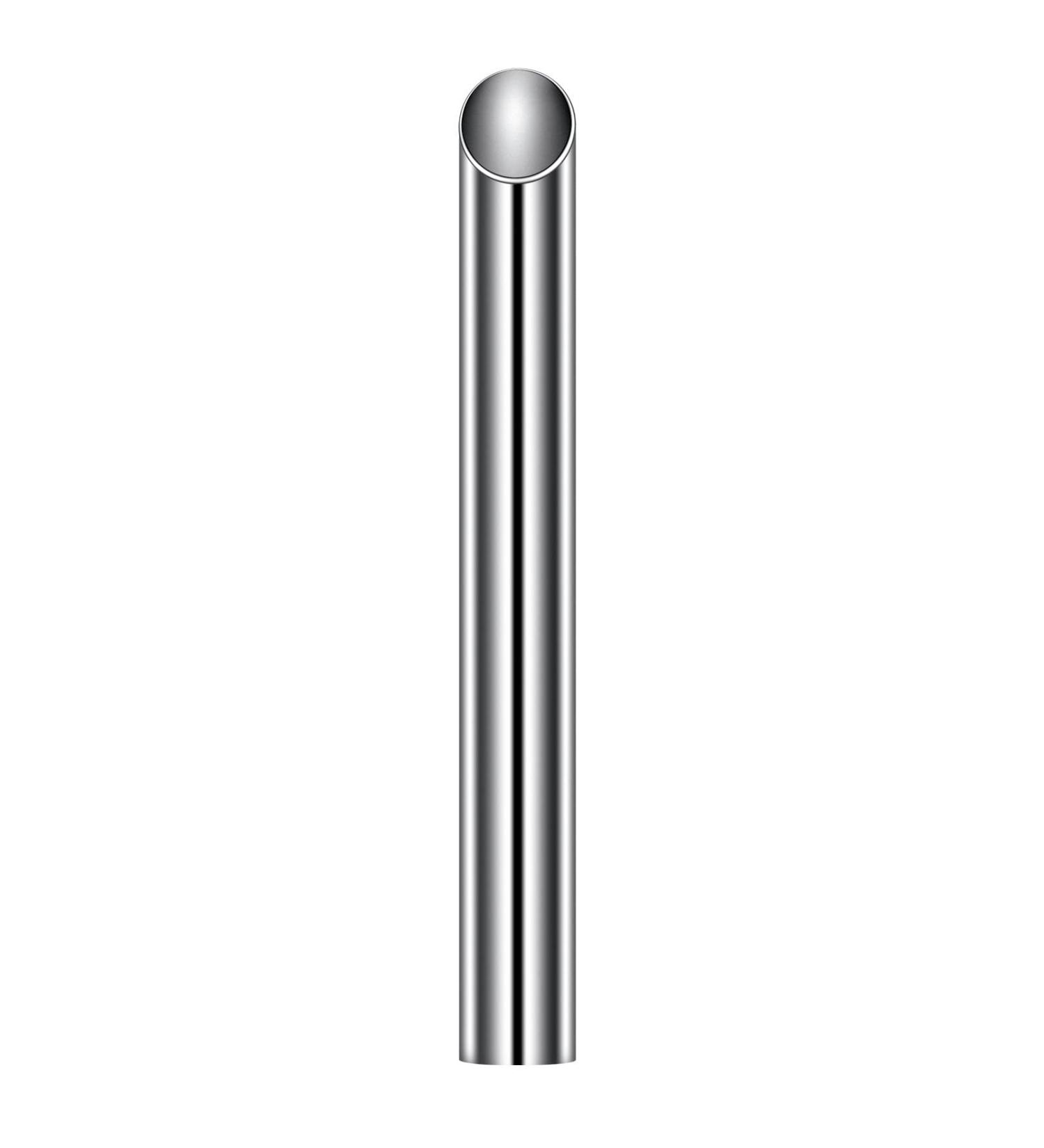 JIESIBAO 2G Piercing Receiving Tube 6MM 316L Surgical Stainless Steel - Ideal for Ear, Nose, Septum Piercings - Supplier D-1pc - Buy Online on GoSupps.com